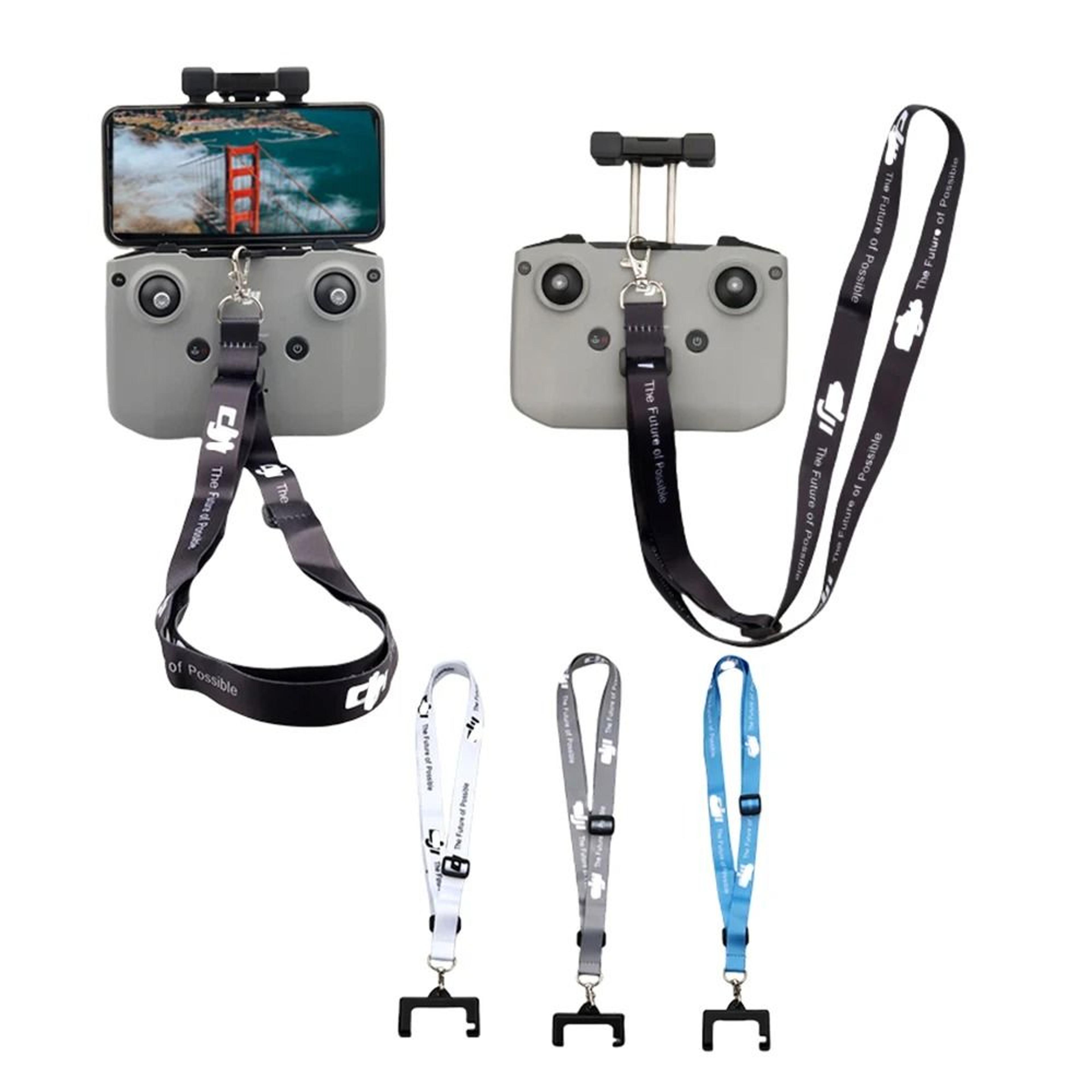 remote controller neck lanyard strap with fixed clip for dji drone controllers