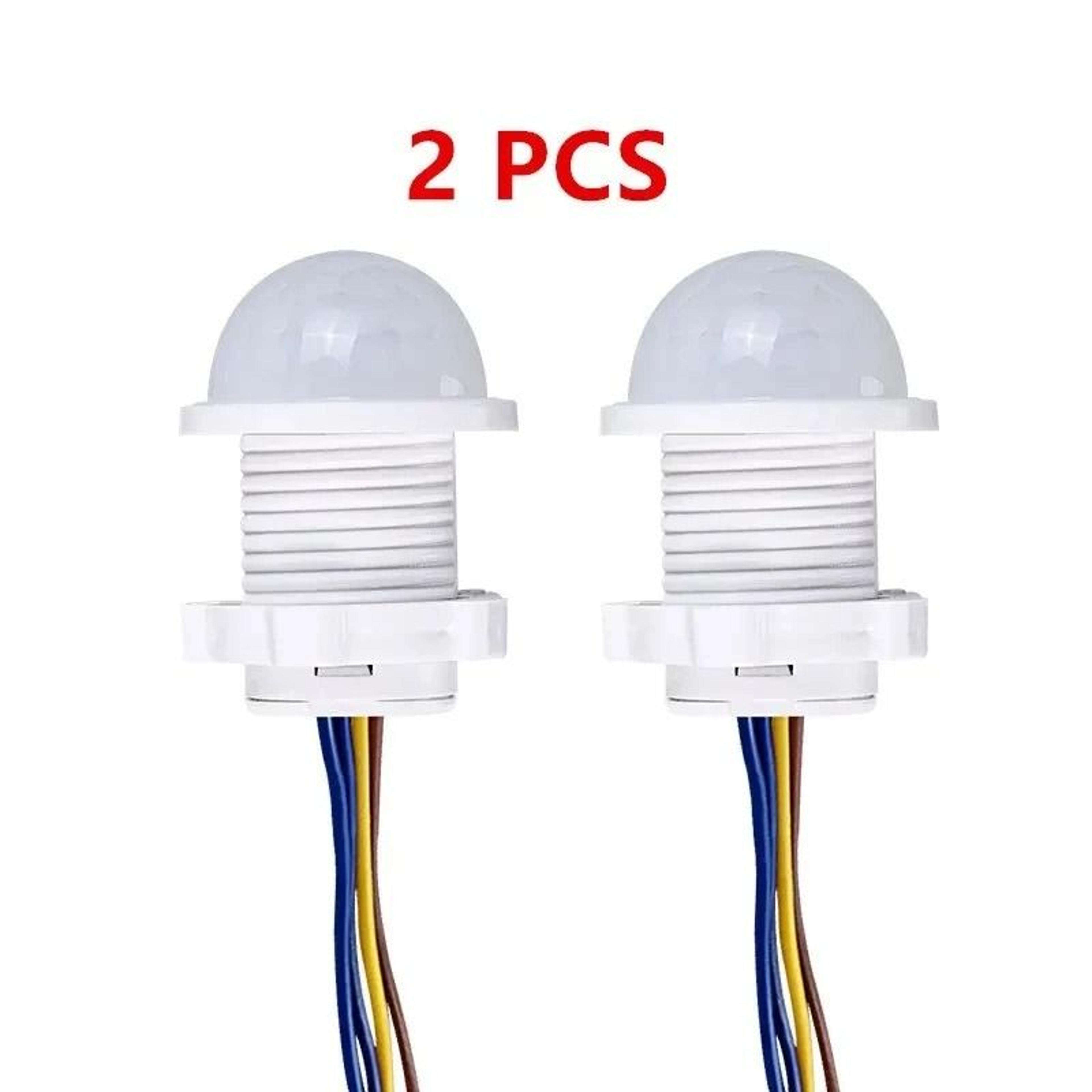 dual pack smart pir motion sensor light switch auto on off detector