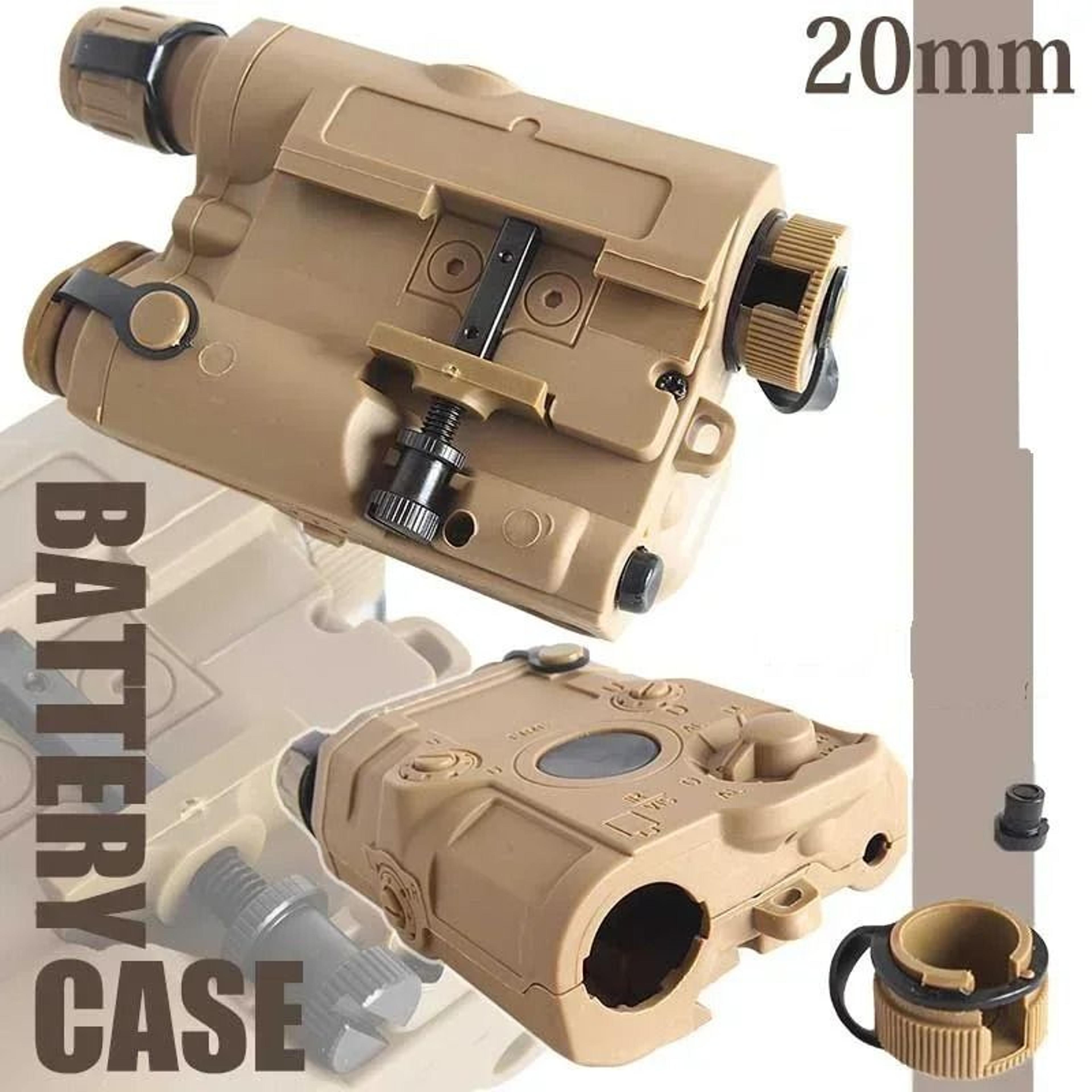dummy tactical peq ngal dbal mawl battery case for airsoft