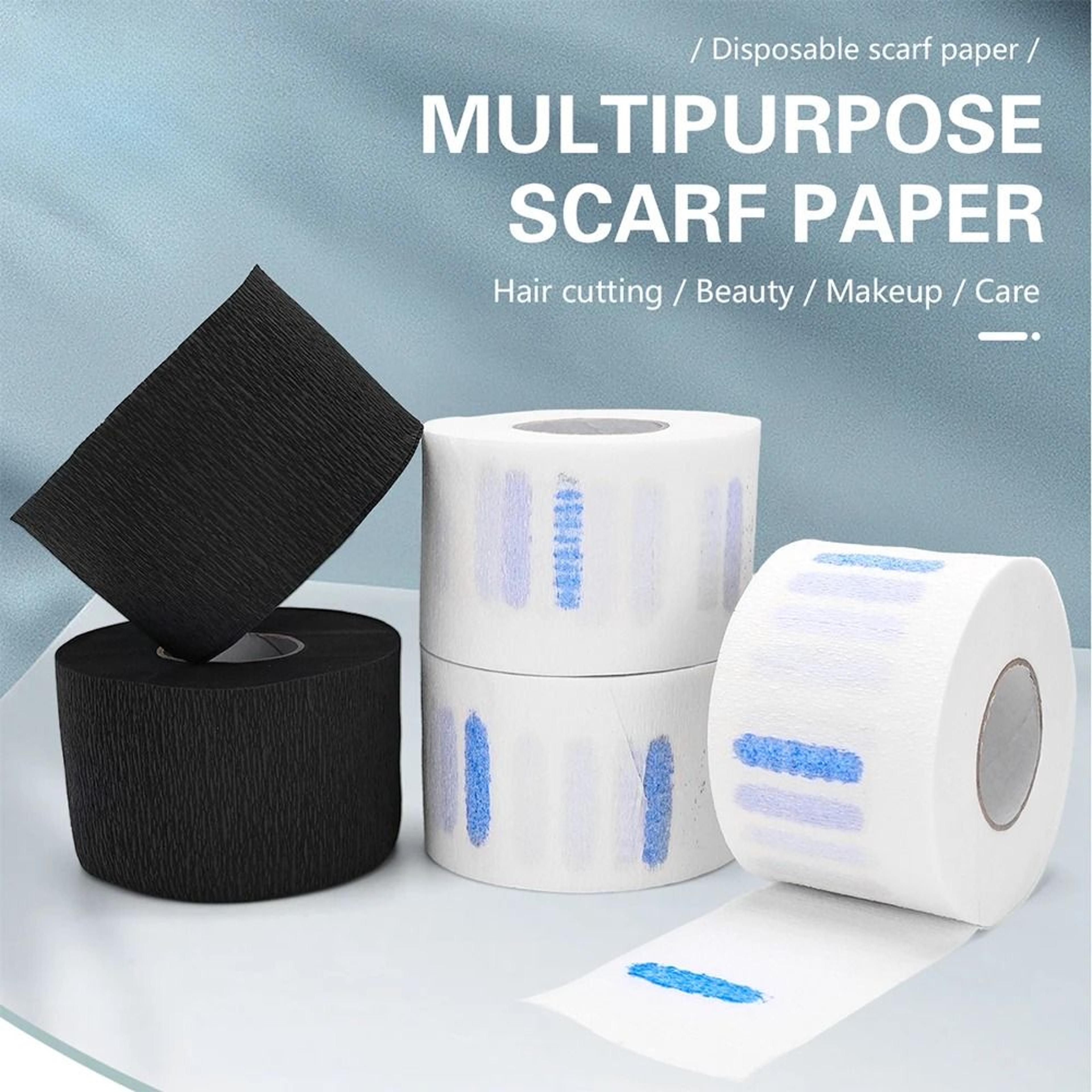 disposable barber neck paper rolls professional salon neck strip pack