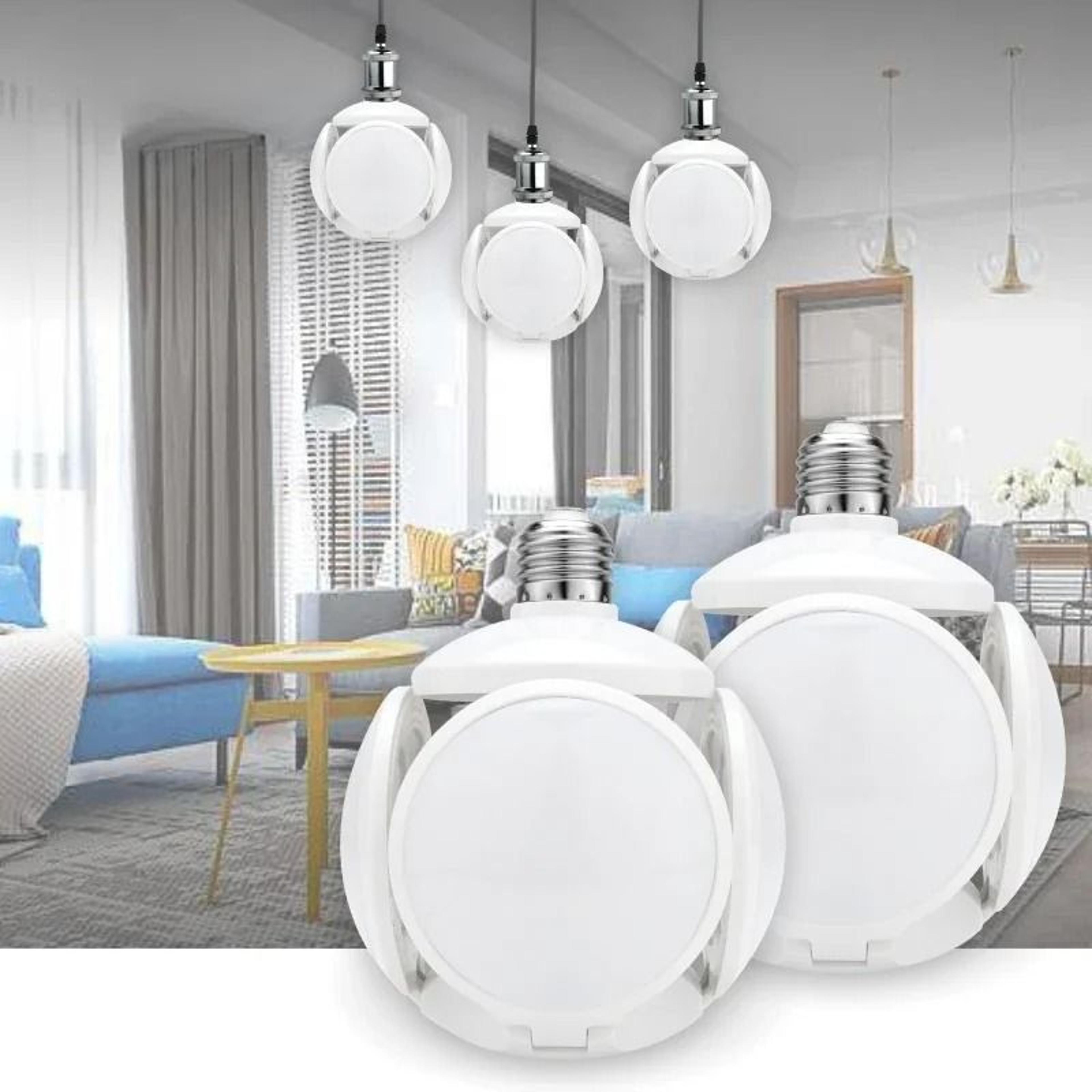 led folding ufo light bulb e27 40w 360 degree adjustable ceiling lamp