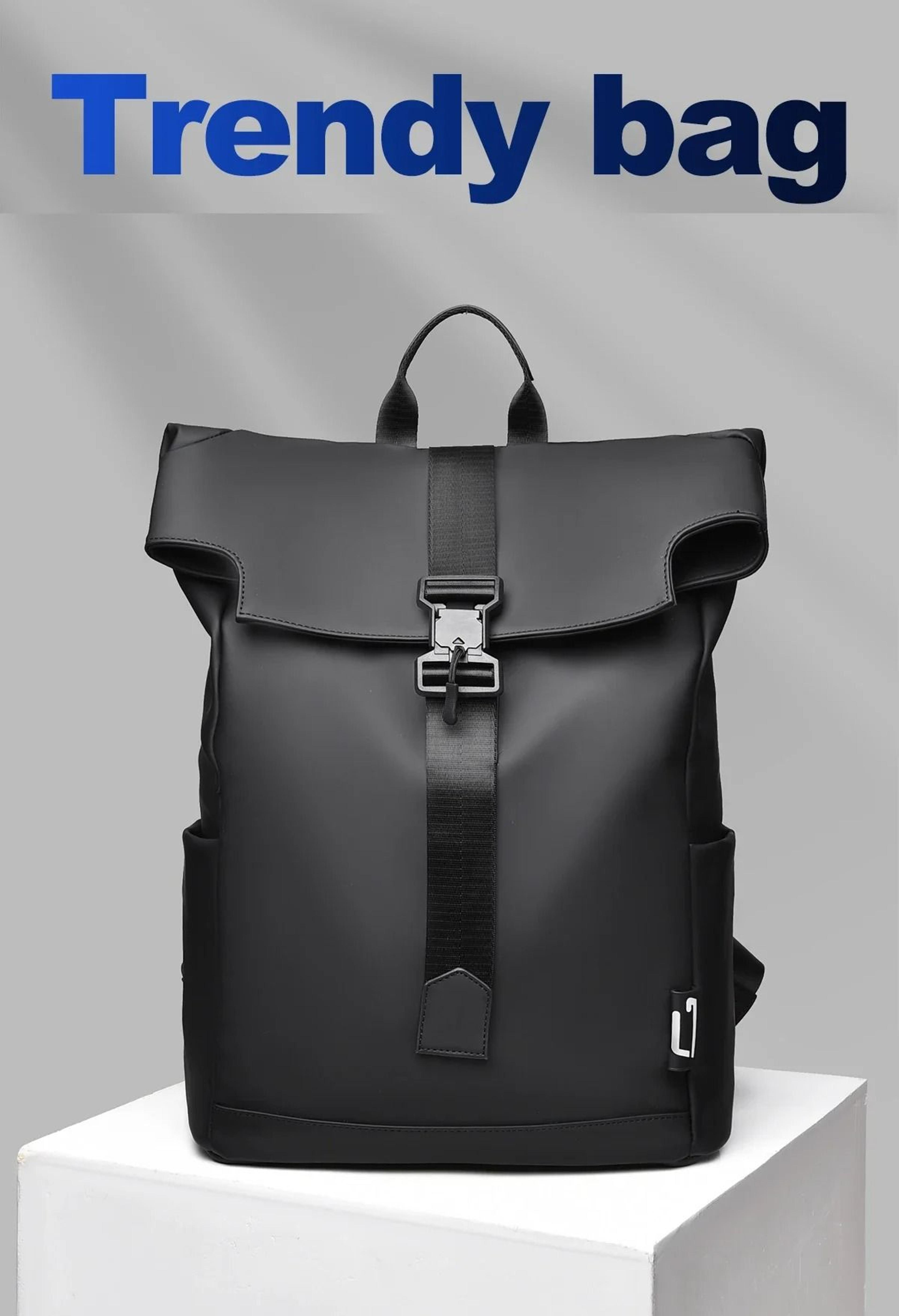 british style waterproof laptop backpack for men luxury urban daily backpack for work travel and school