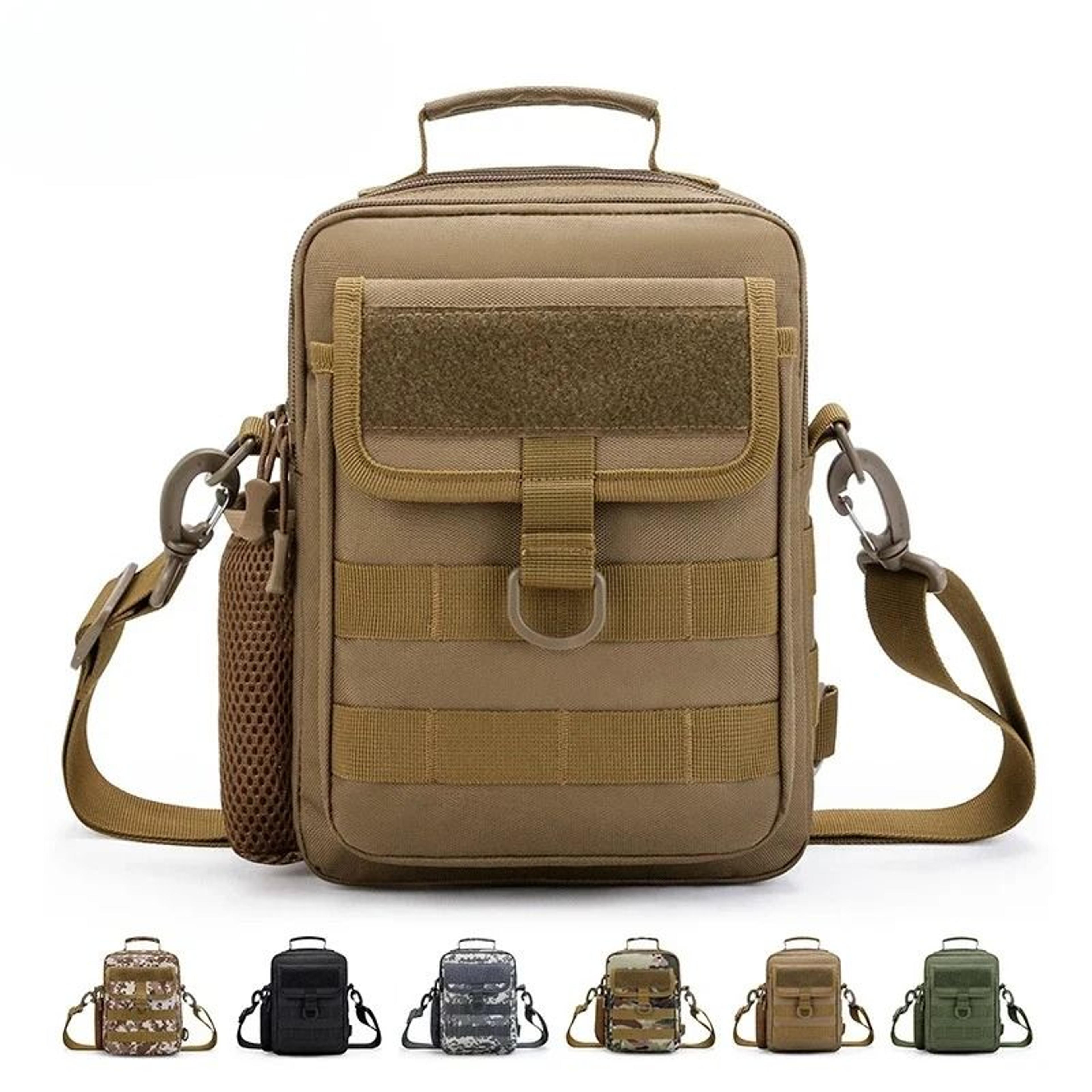 tactical molle waist bag waterproof outdoor shoulder pack for hiking fishing camping and travel