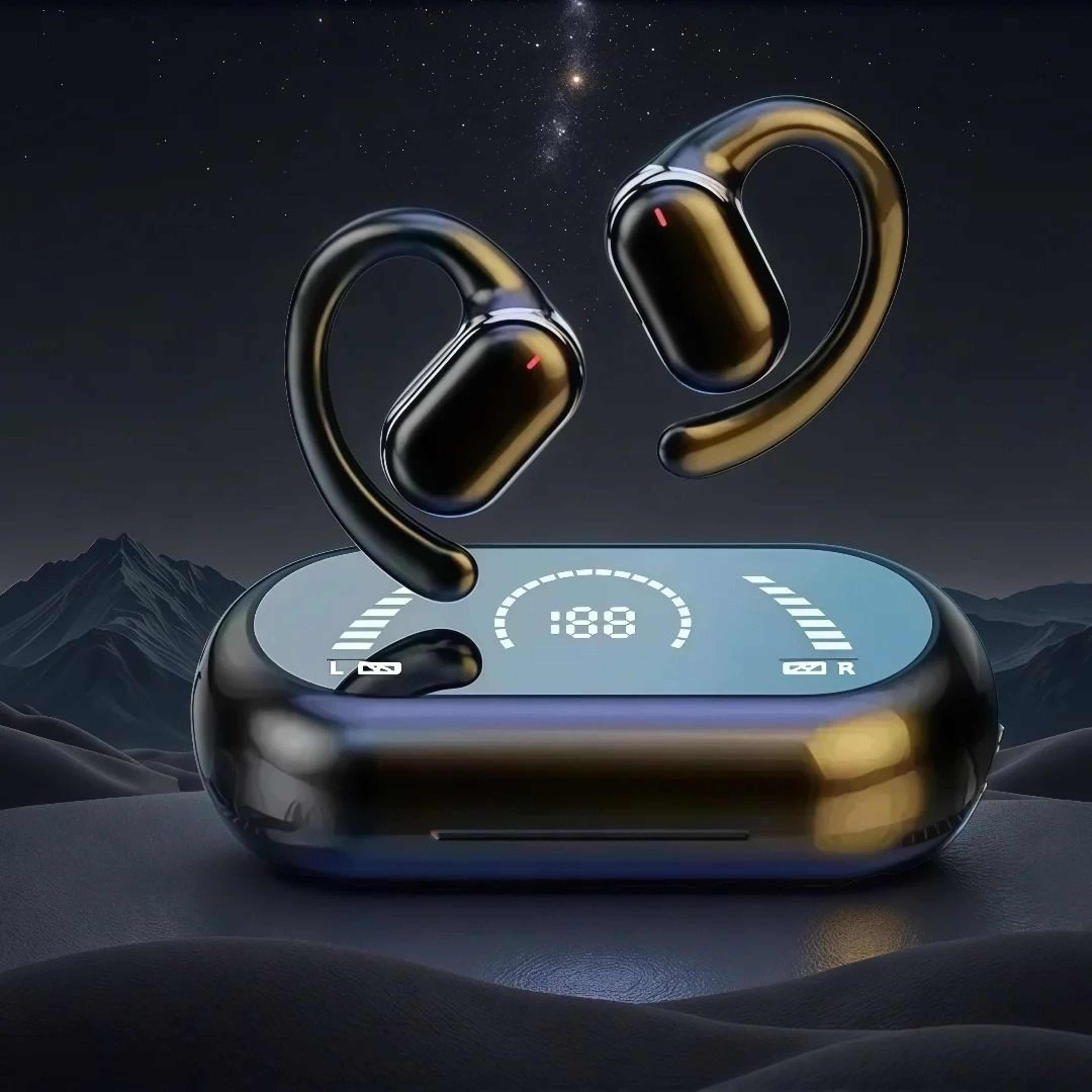 tws touch control bluetooth 5.3 earphones with hifi stereo and waterproof sports design