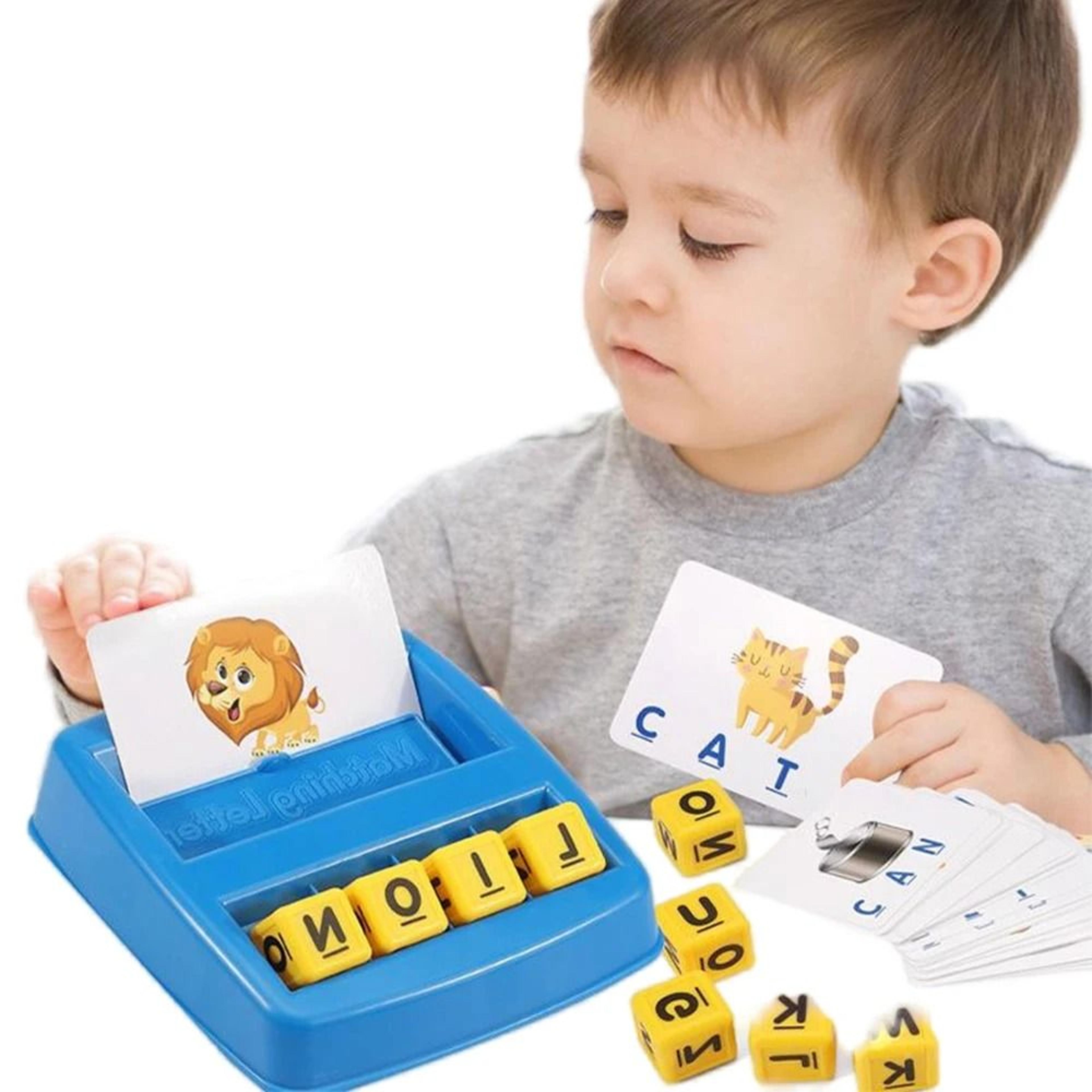 english spelling alphabet games children's educational literacy fun early education toys