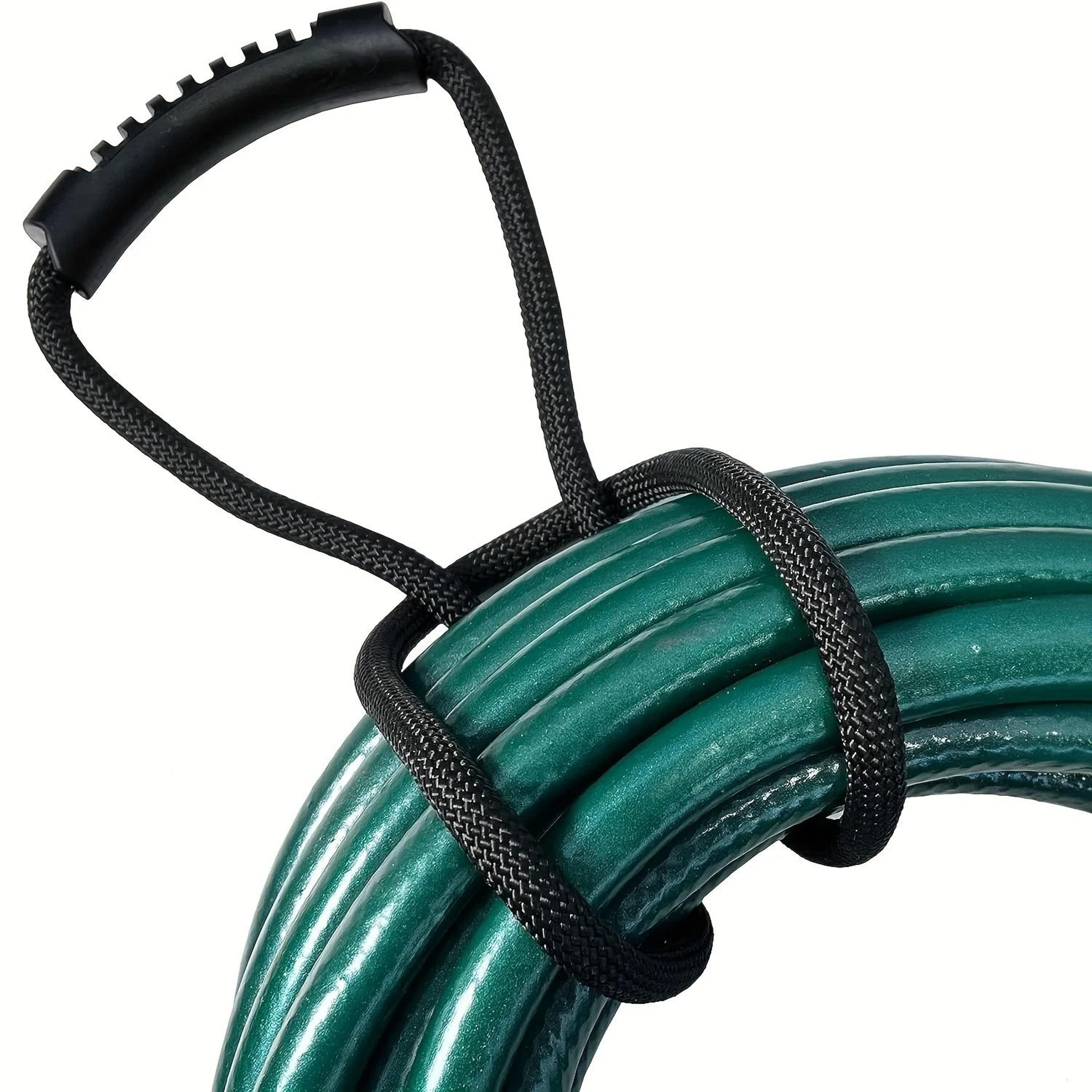 storage strap with handle heavy-duty extension cord & hose organizer for home and garage