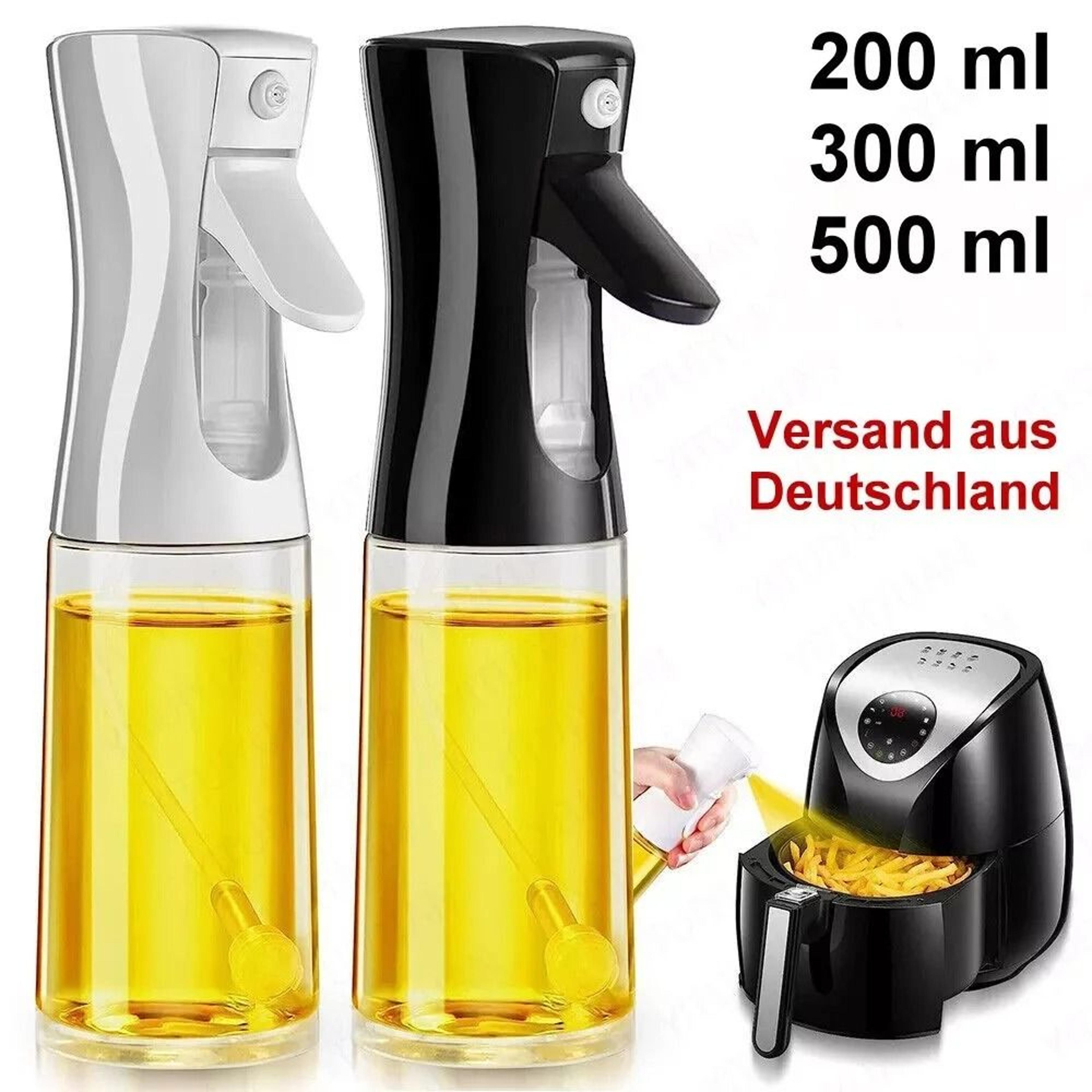premium oil spray for cooking – food-grade olive oil mist dispenser & reusable kitchen sprayer