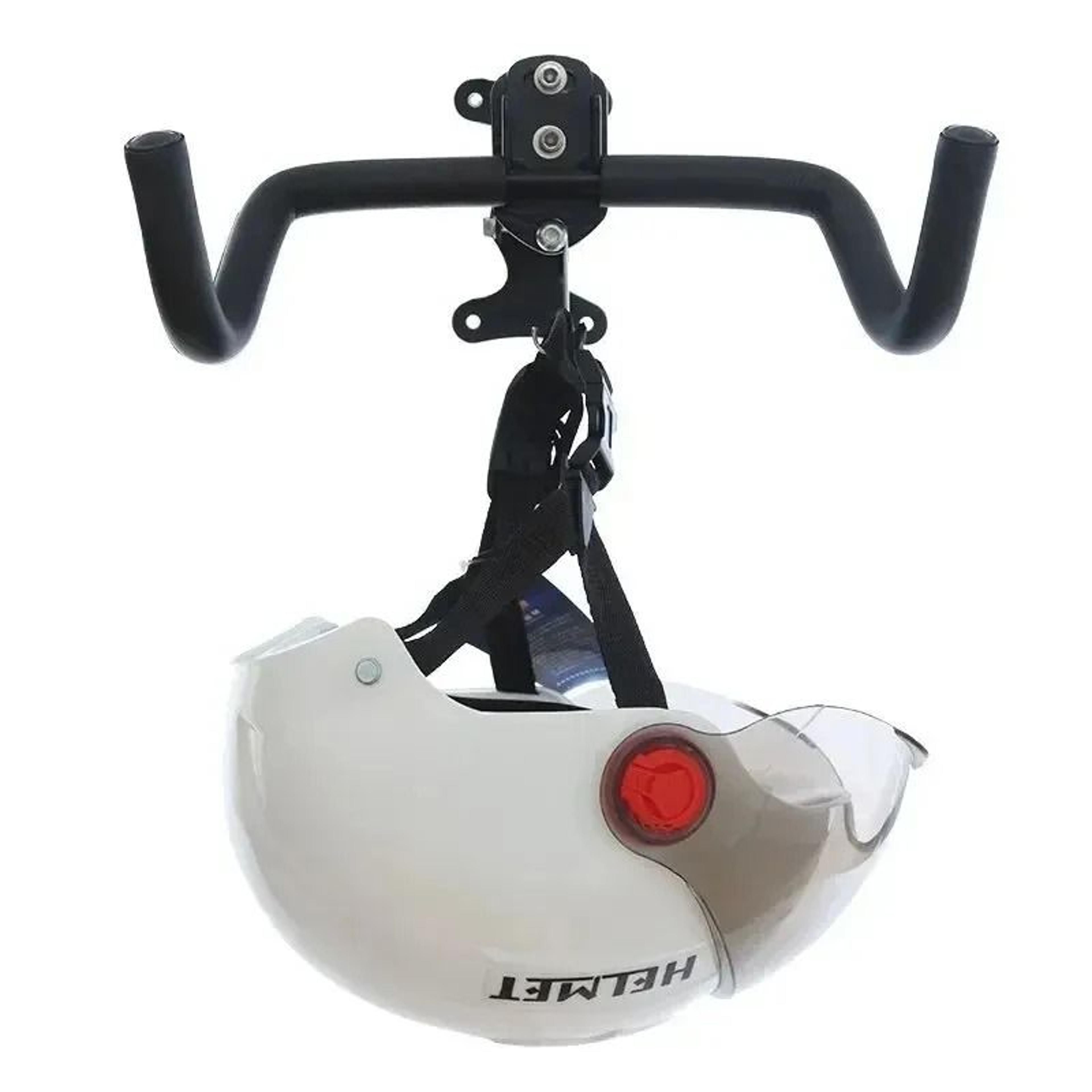heavy-duty wall mounted bicycle rack – 360° rotating steel mtb storage stand