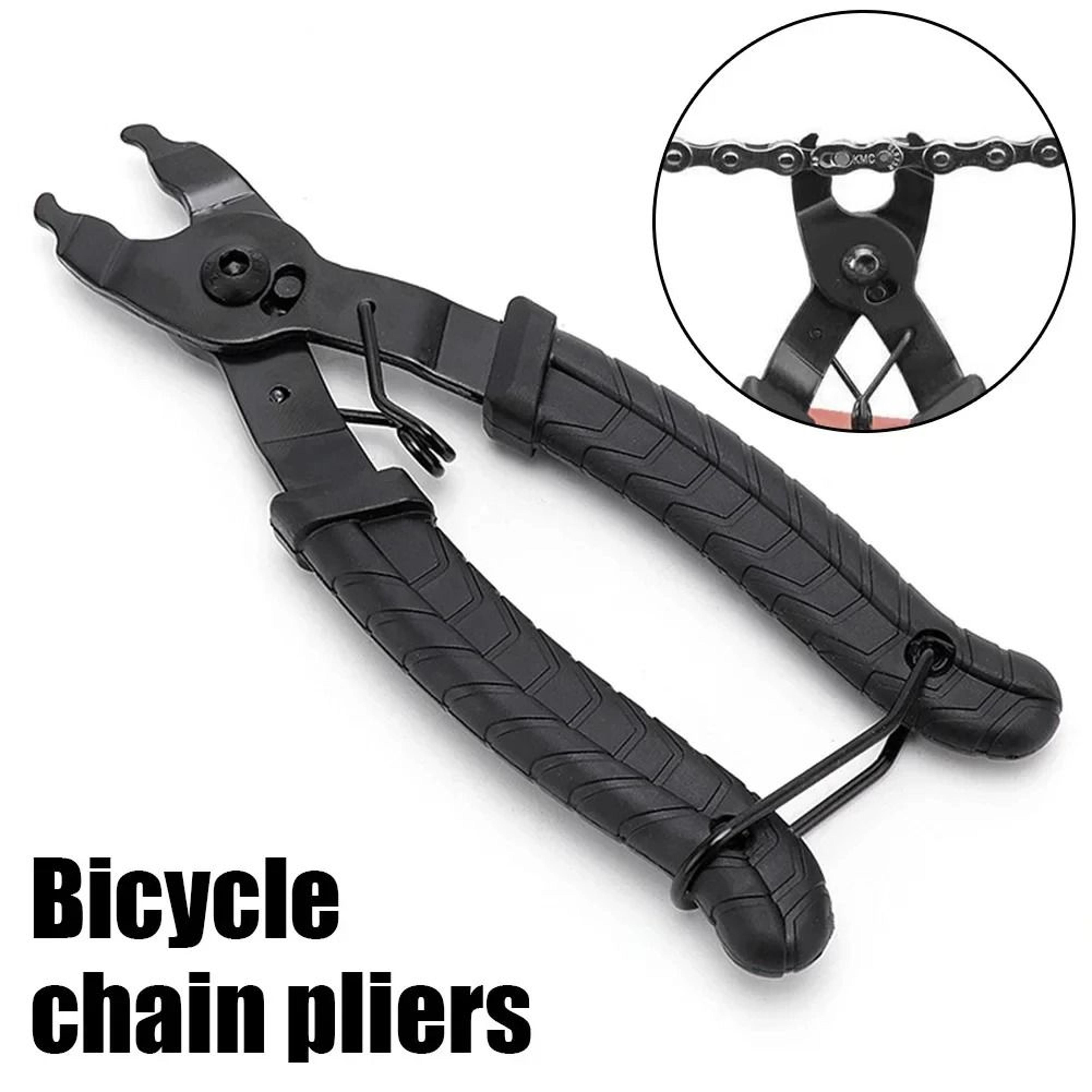 bike chain pliers repair tool – anti-slip quick release link remover for mountain & road bikes