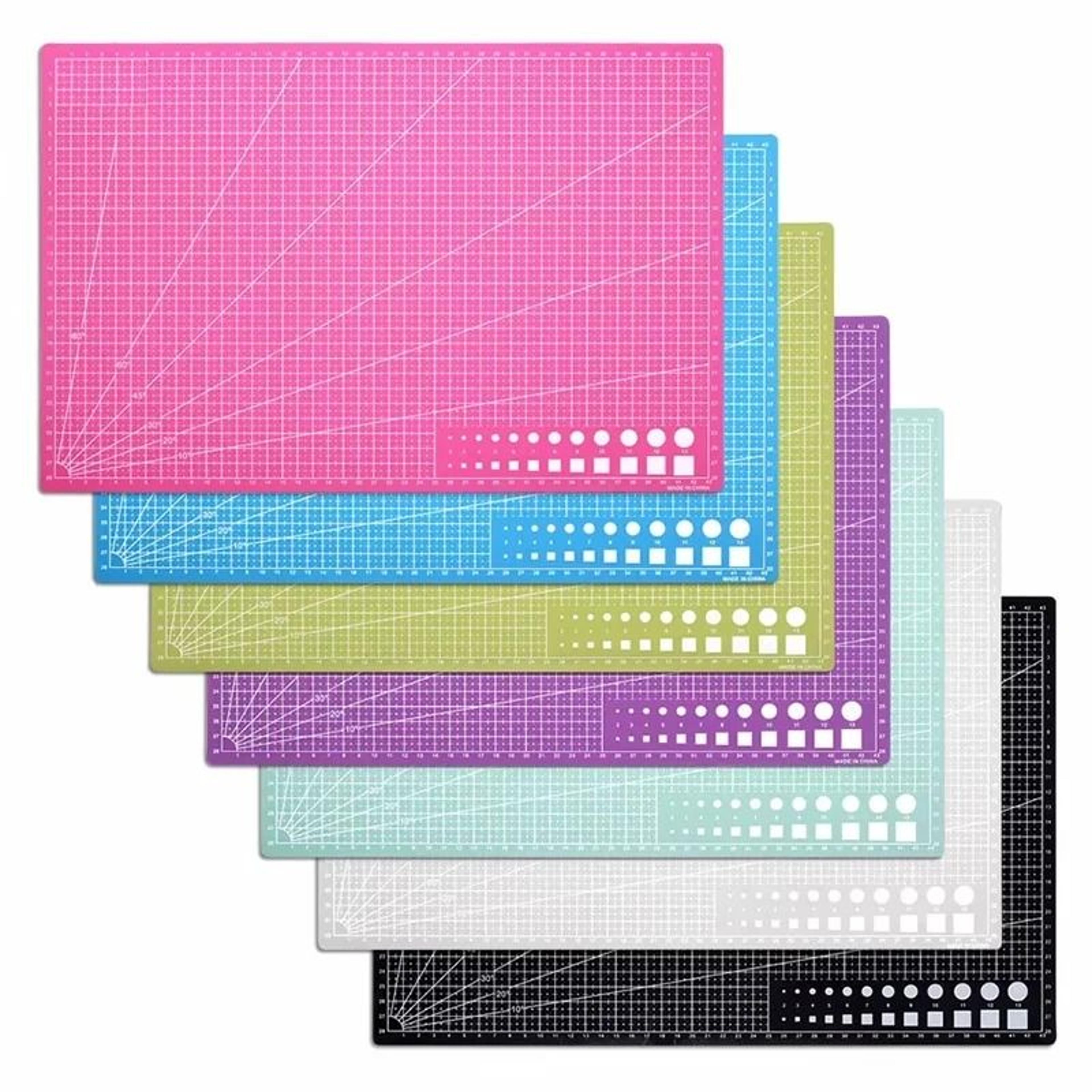 a3 self-healing cutting mat – multipurpose non-slip gridded craft mat & desktop protector
