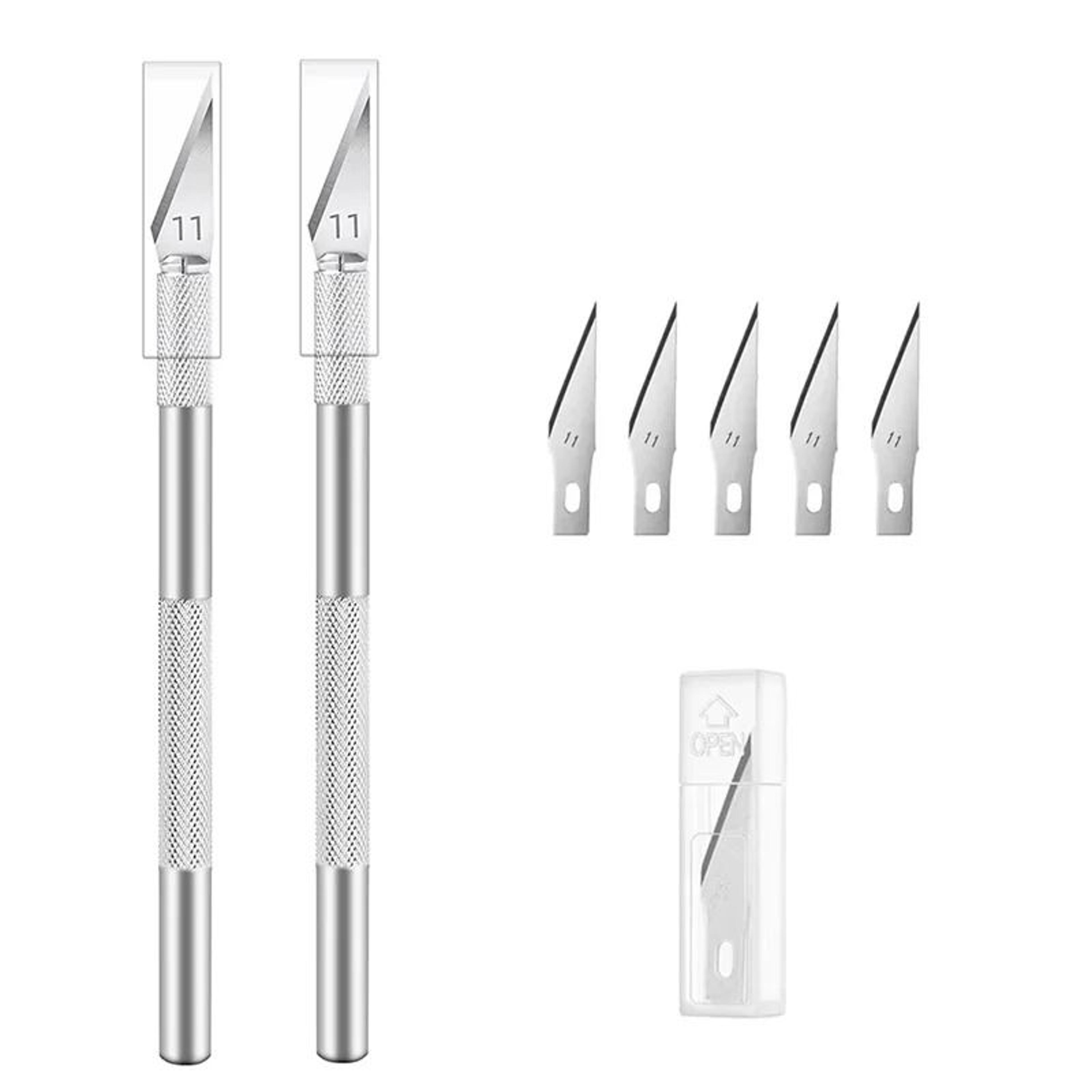 precision aluminum alloy craft knife – professional metal carving tool for model making & diy art
