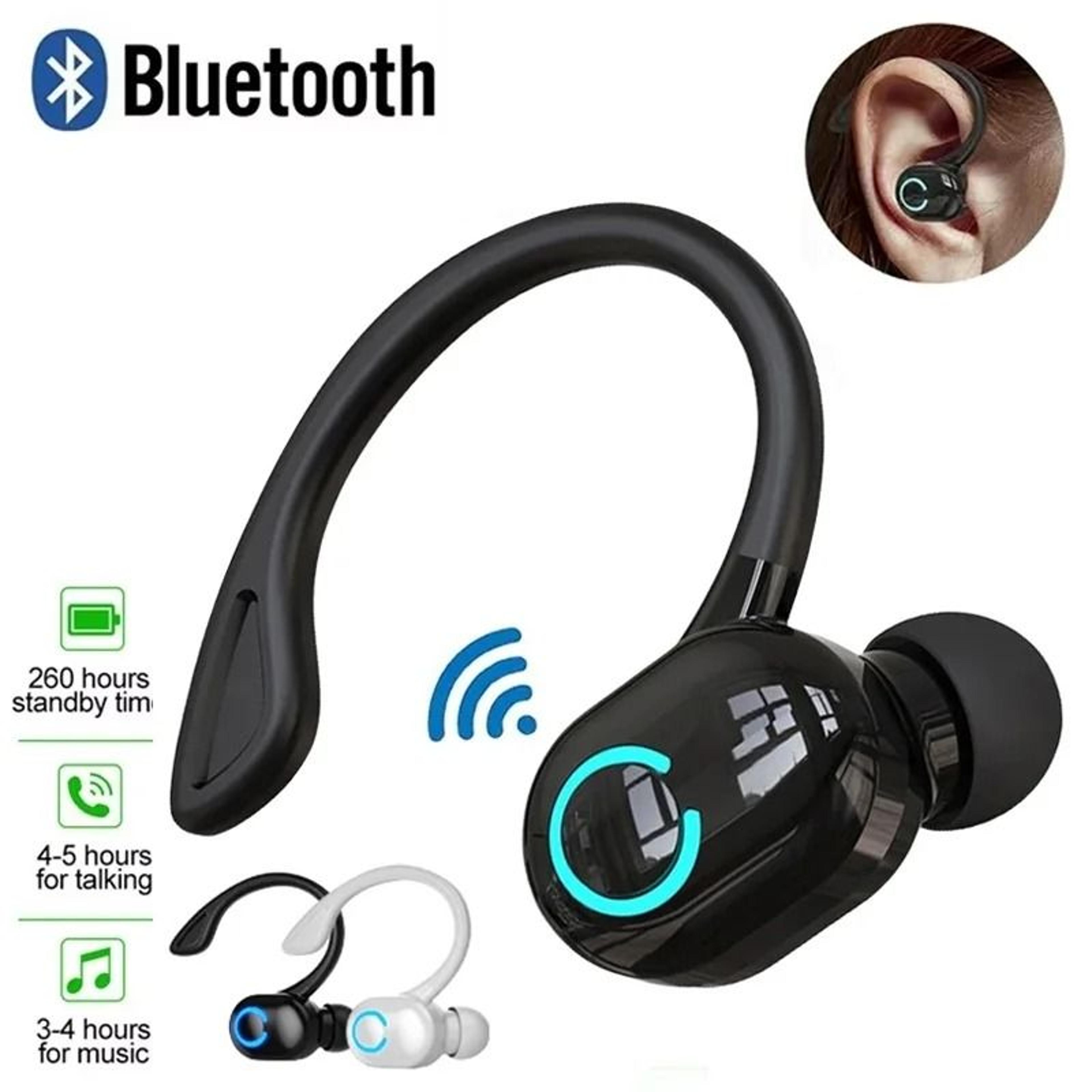 wireless bluetooth 5.0 earphones hifi stereo with hd mic for business car calls and mobile devices