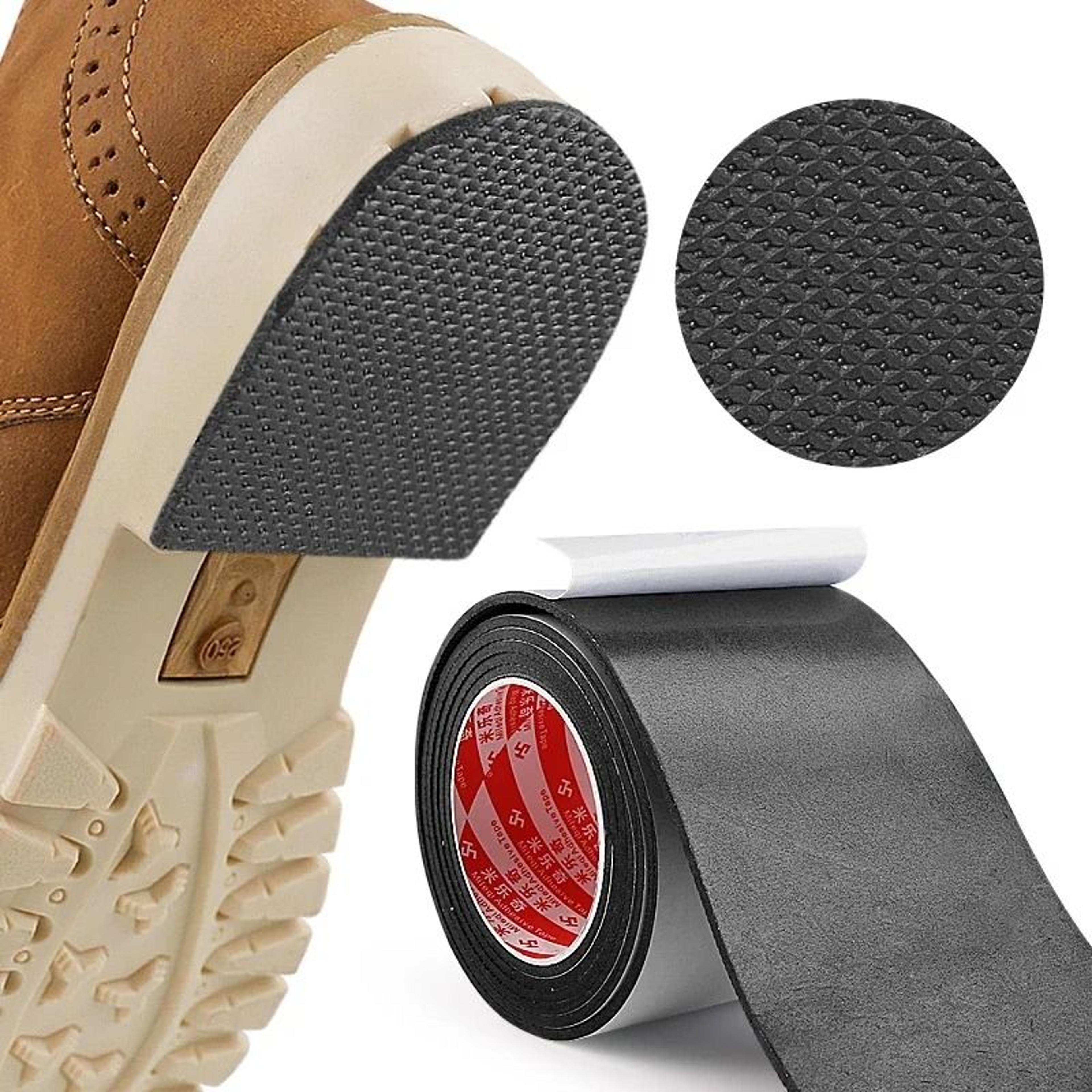 mesh pattern sole wear-resistant and silent sticker for high heels anti slip self-adhesive silent pad for shoes