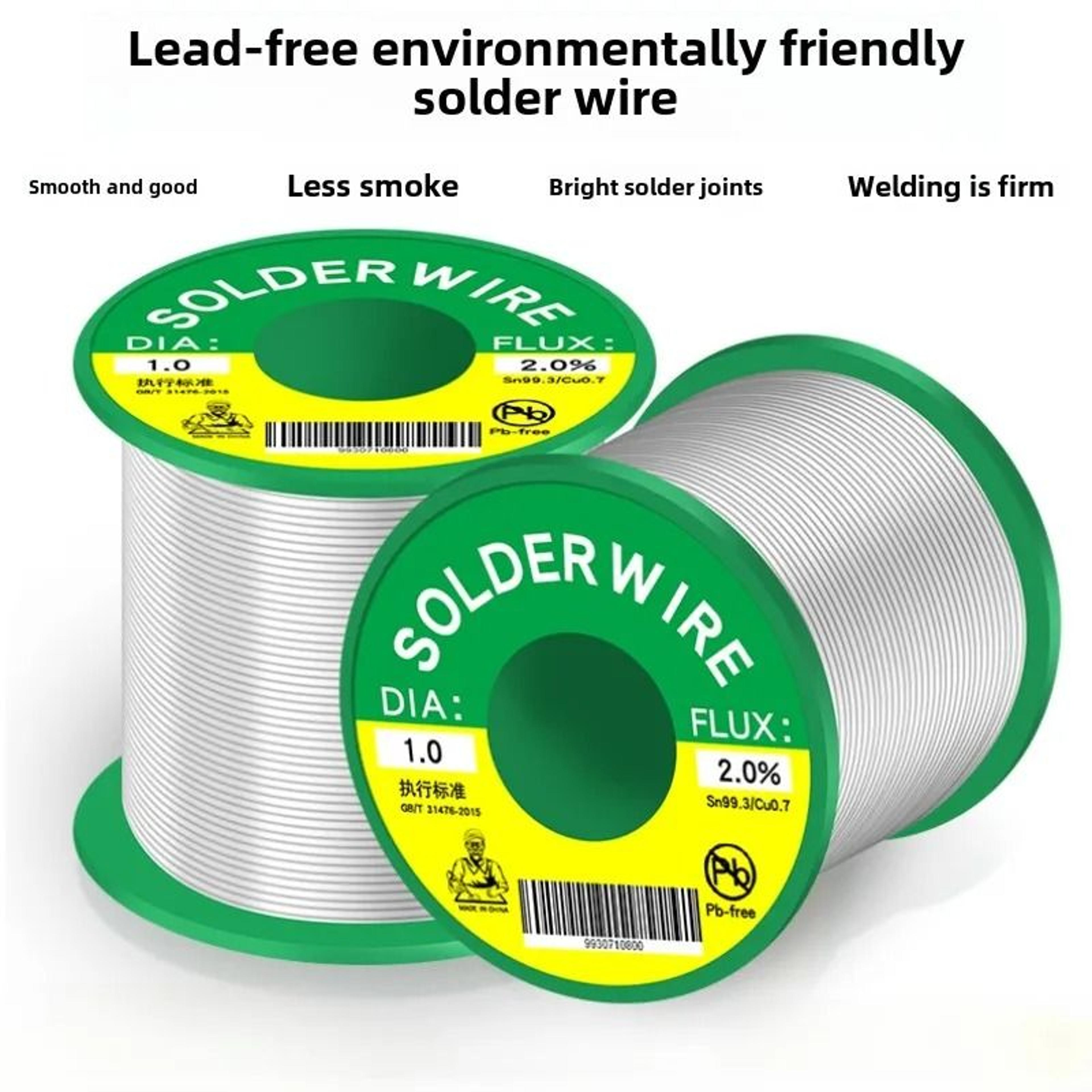 high purity lead-free soldering wire with low temperature flux core 50g