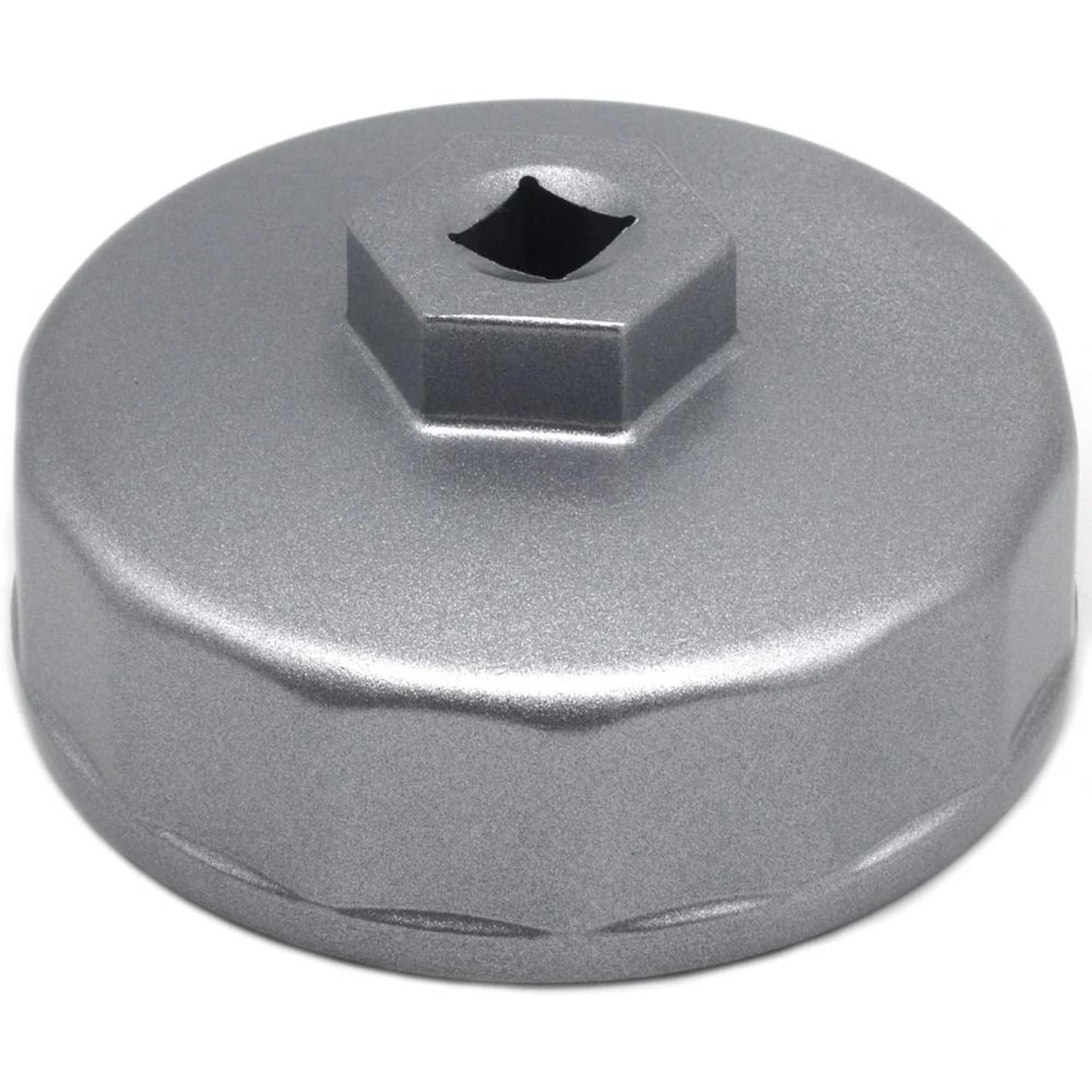 aluminum 74mm hat style car oil filter wrench socket remover tool