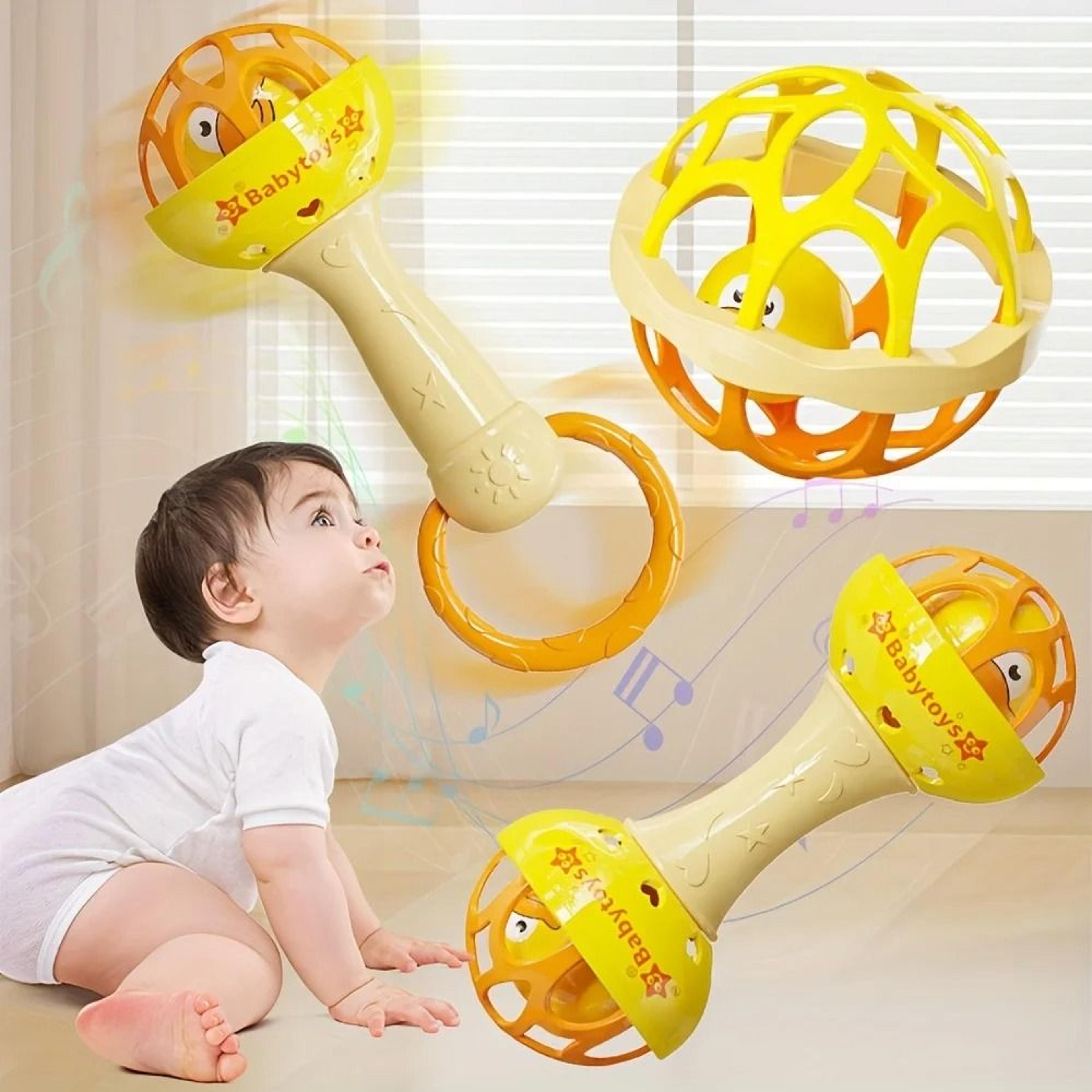 youngsters hand shaking bell vibrating toy