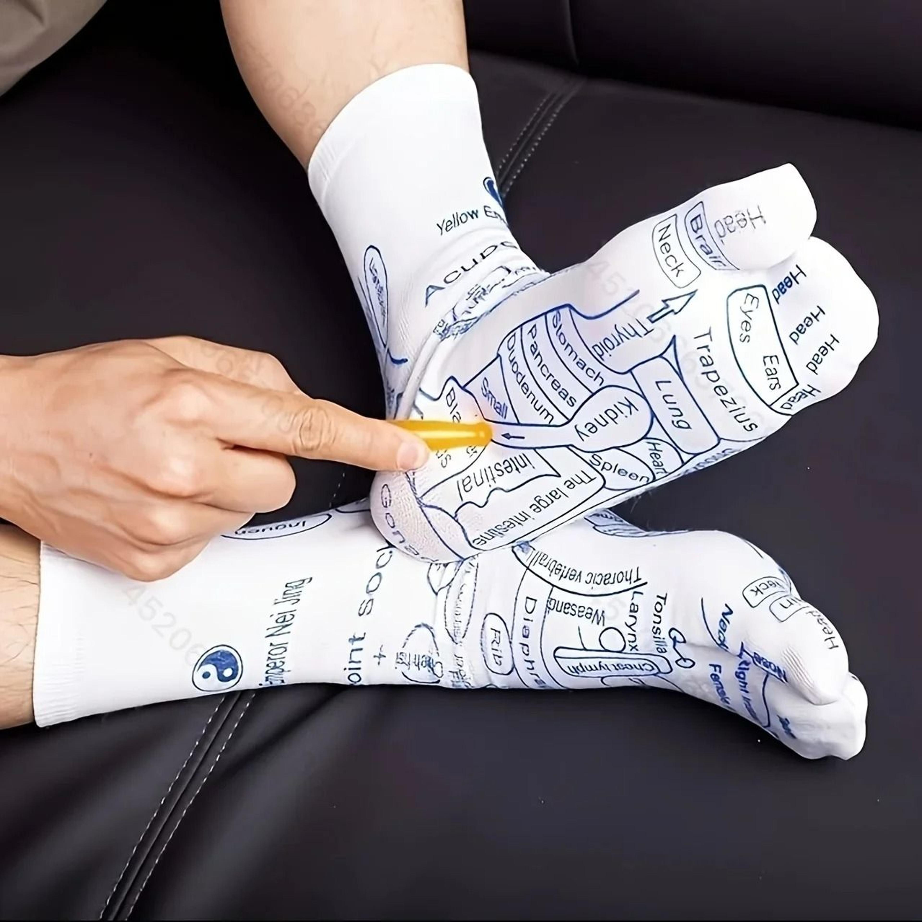 multifunctional finger compression socks & foot massage set
