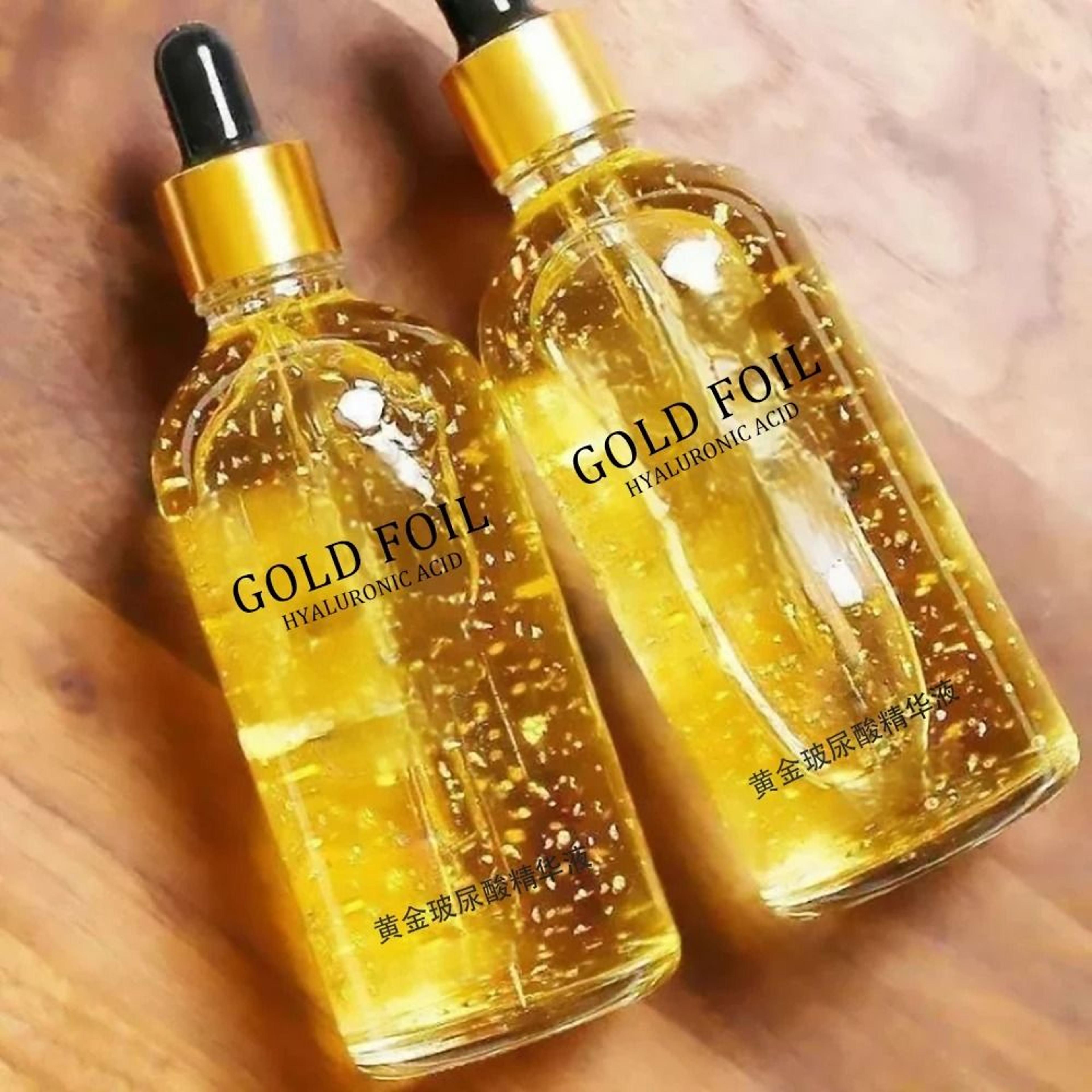 24k gold hyaluronic acid and nicotinamide anti aging facial essence