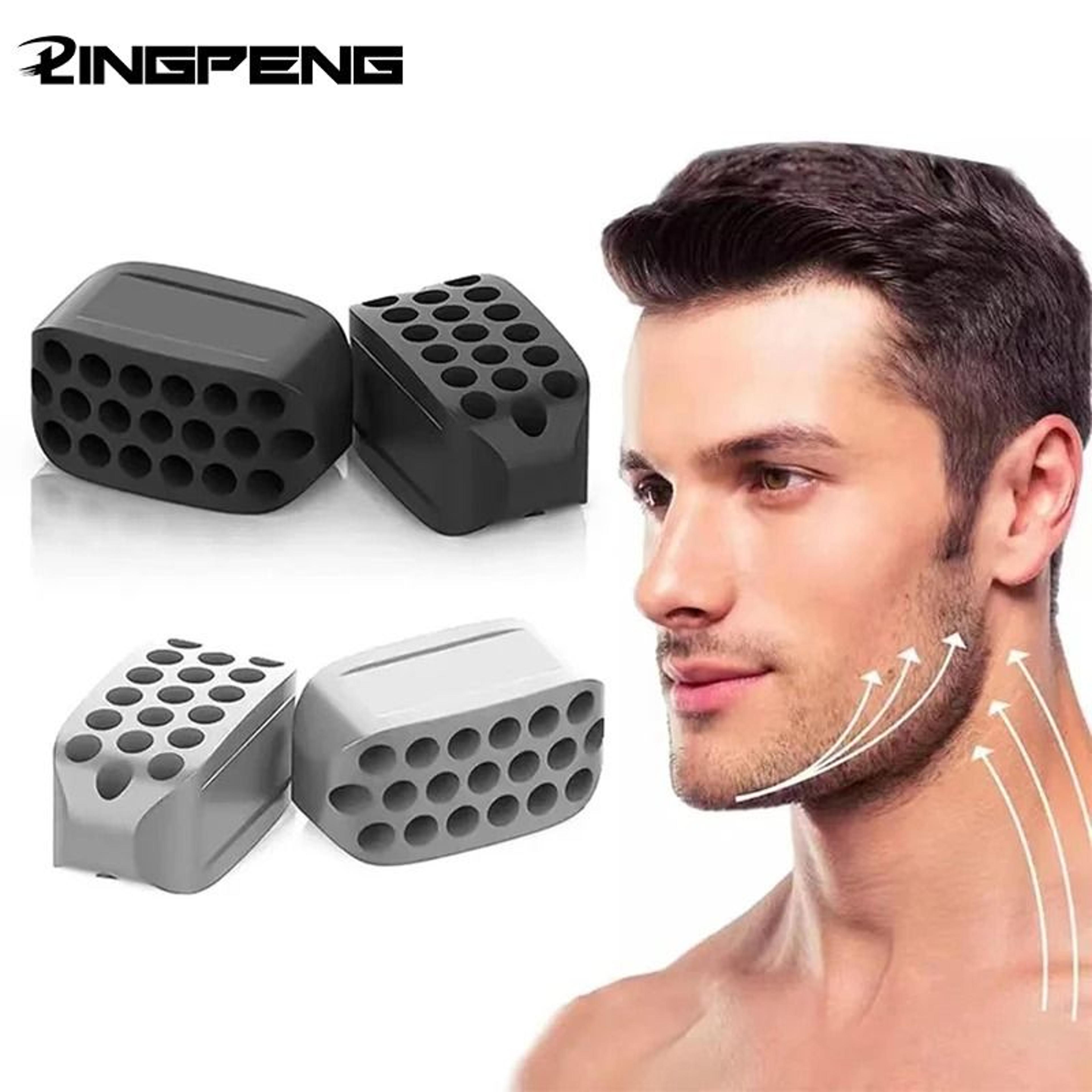 silicone jawline trainer & facial beauty fitness tool