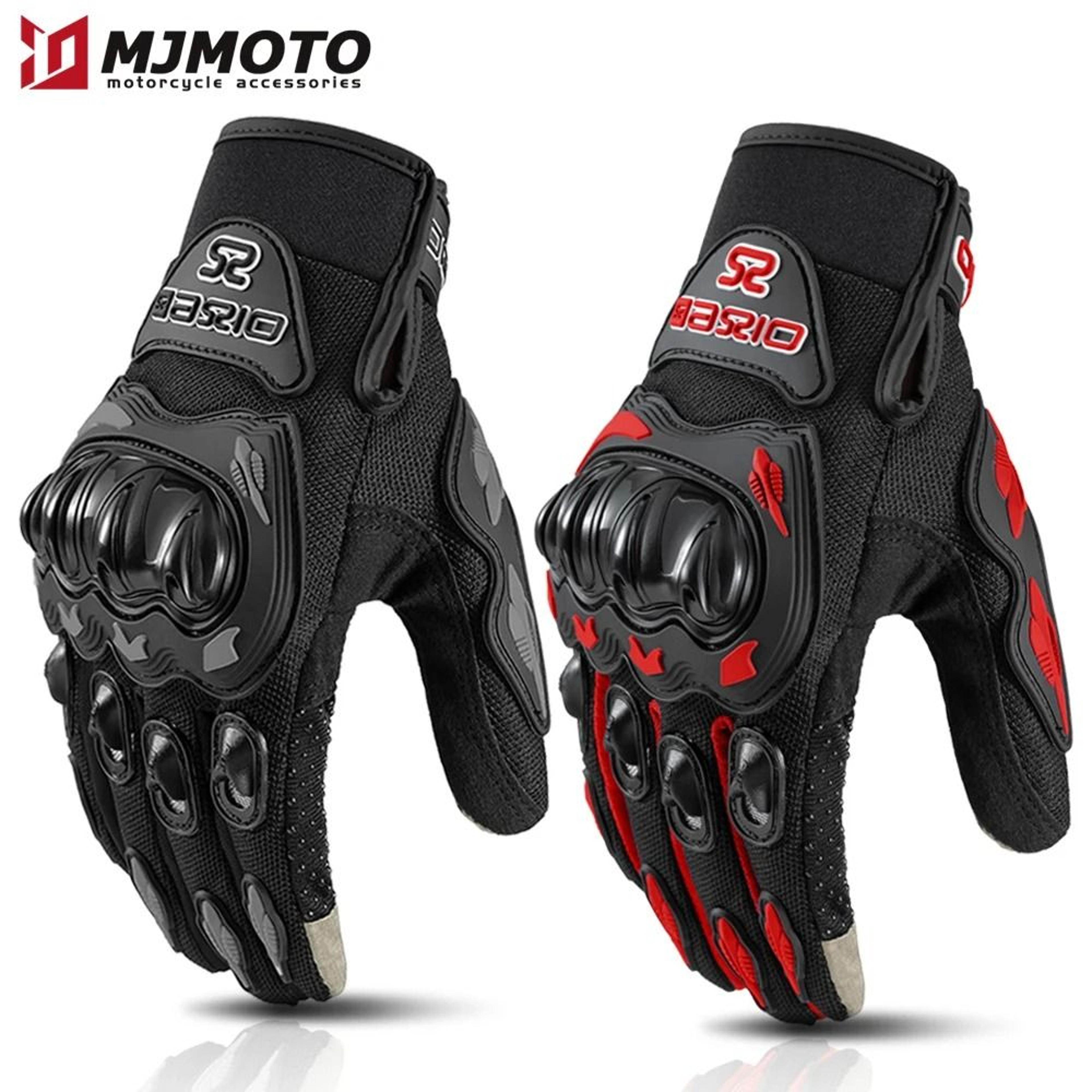 summer breathable full finger motorcycle gloves non-slip racing motocross biker gloves