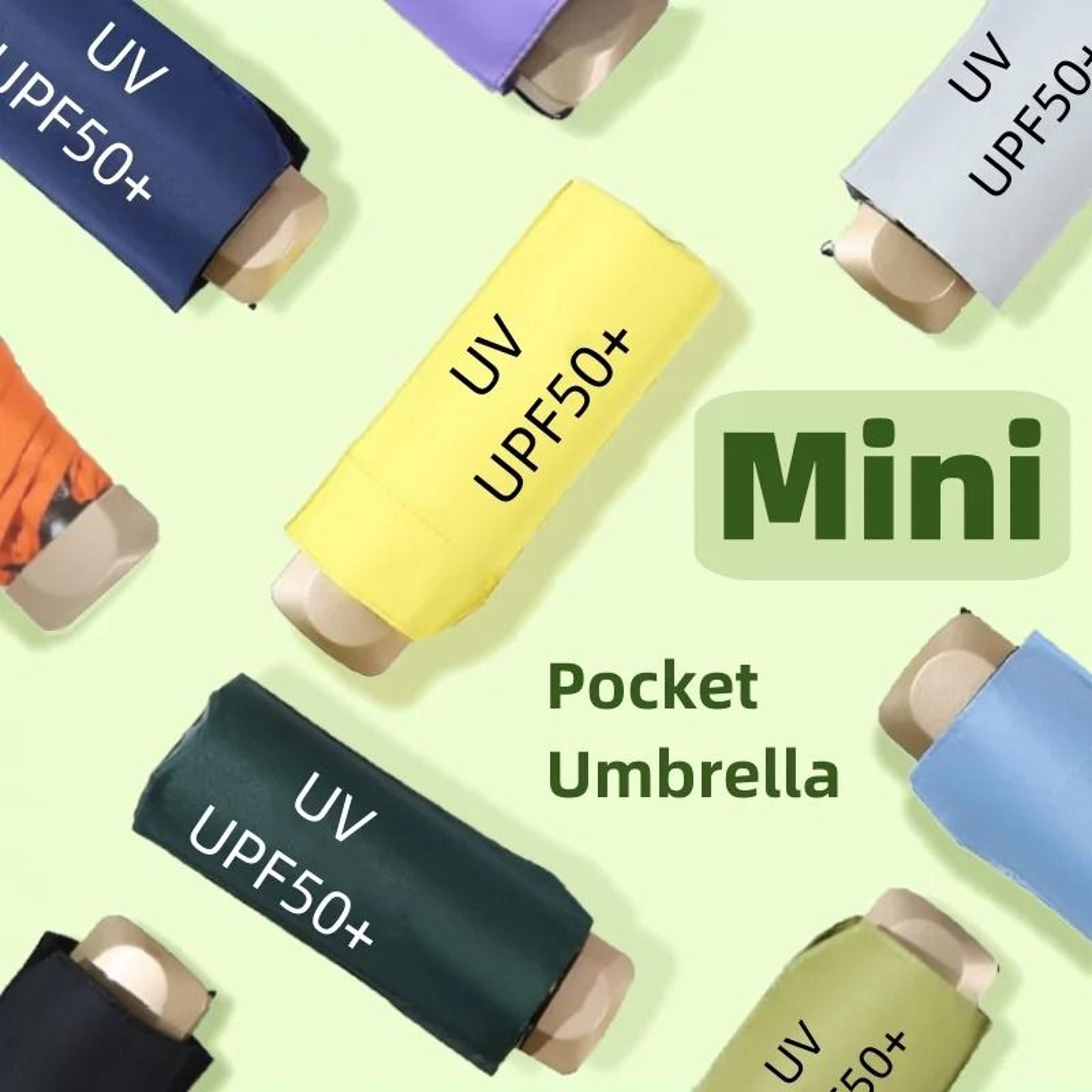 compact sun & rain protection the professional grade mini capsule umbrella