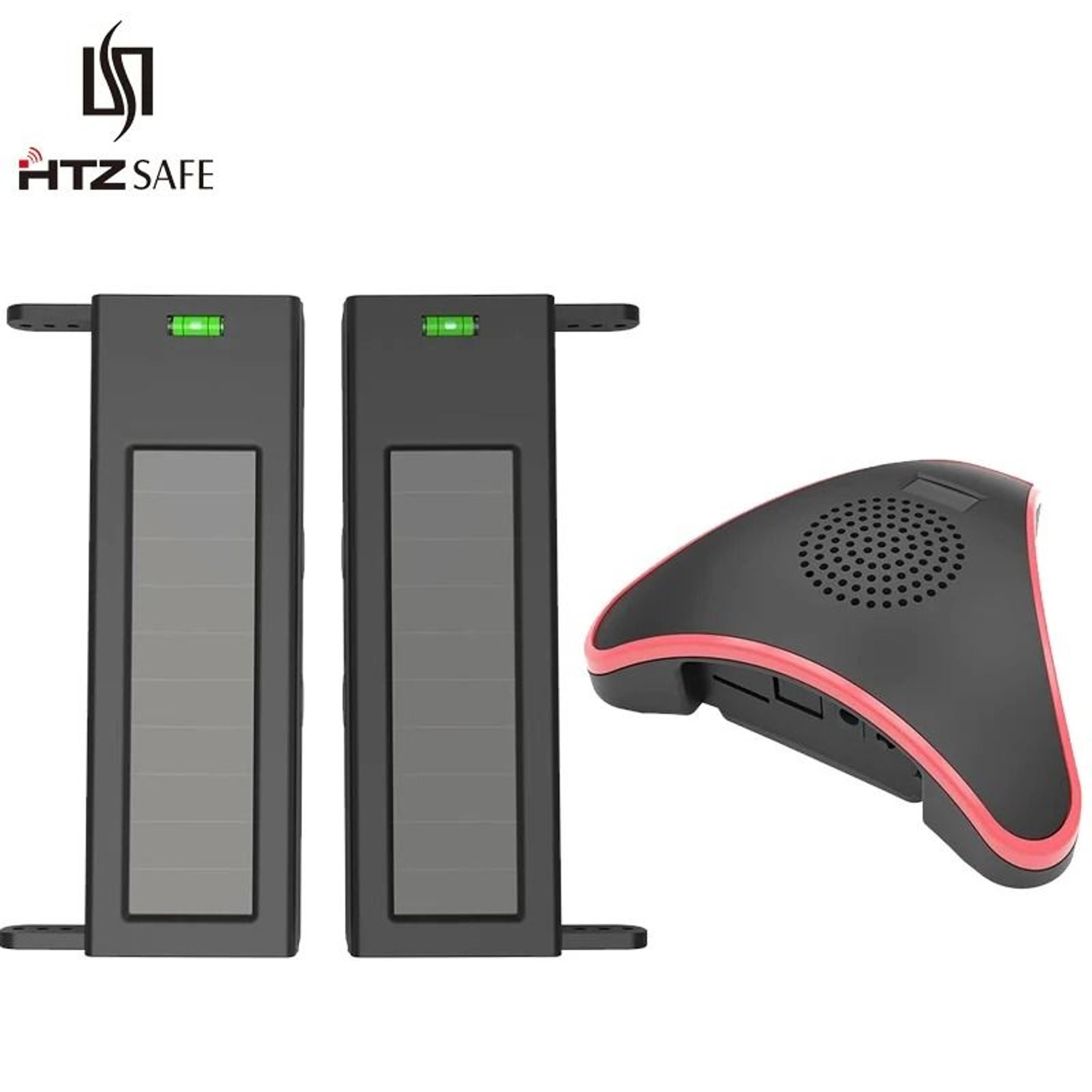 htzsafe solar beam sensor driveway alarm system