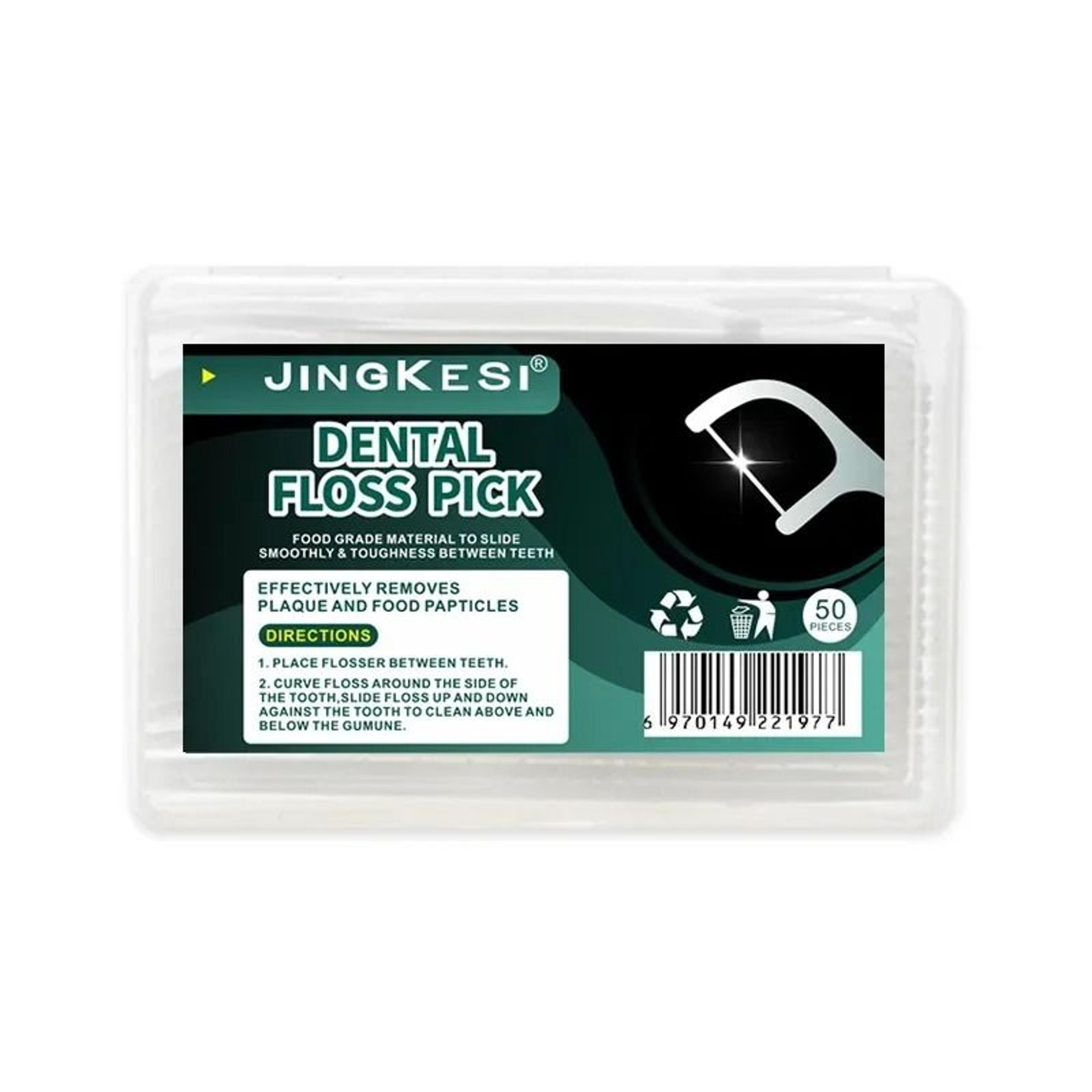 dental floss polymer disposable toothpick set