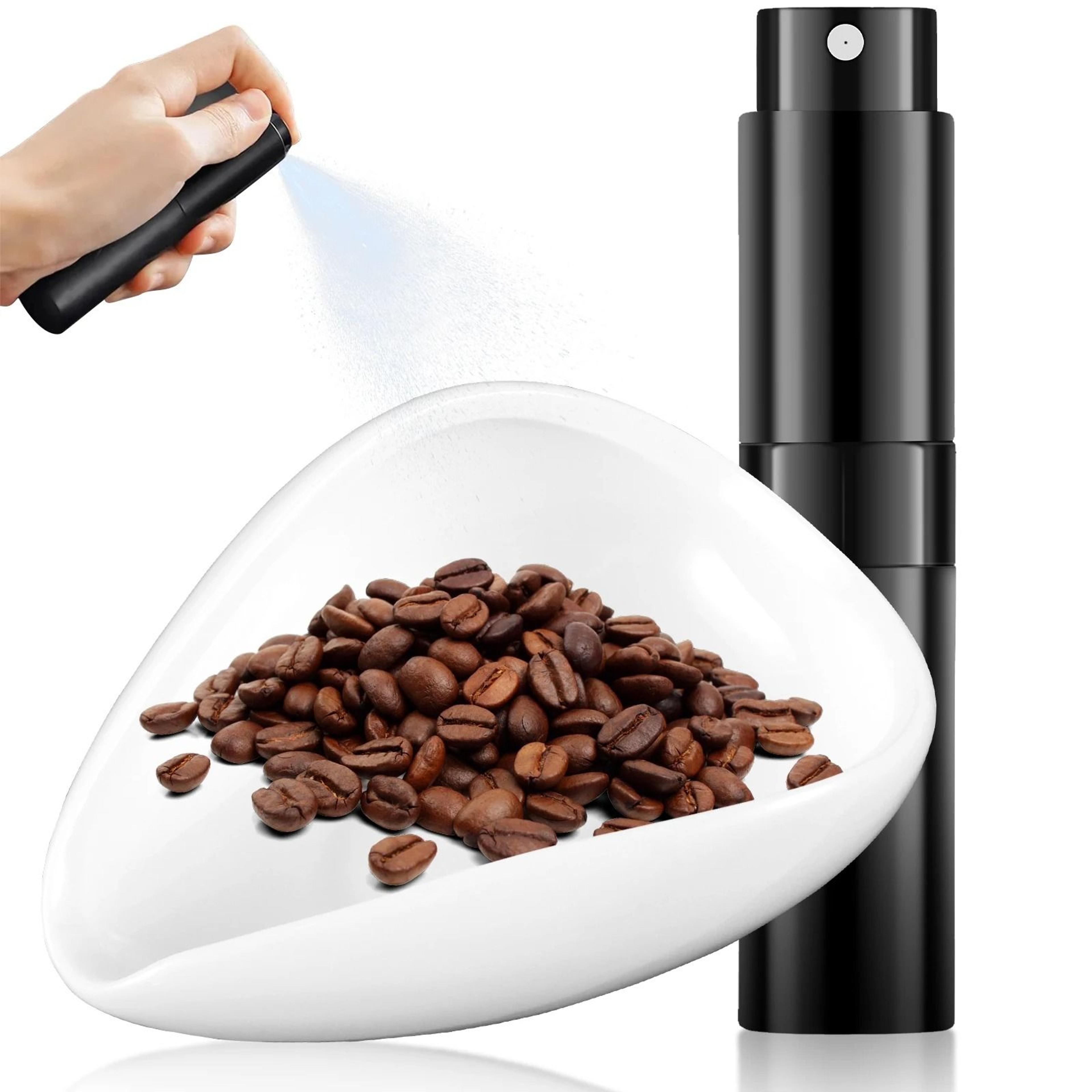 espresso coffee dosing vessel and spray bottle set