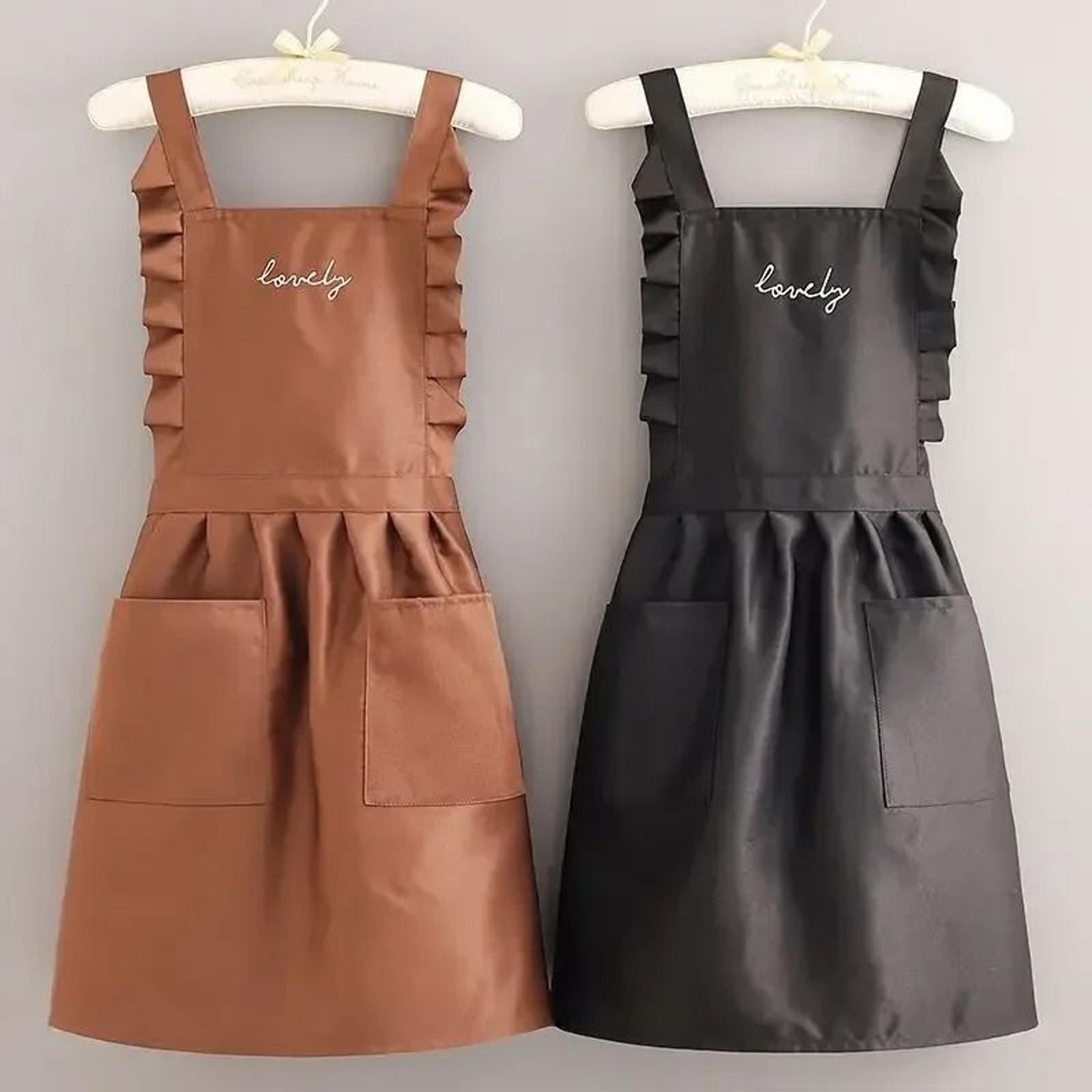 princess style waterproof professional work uniform apron