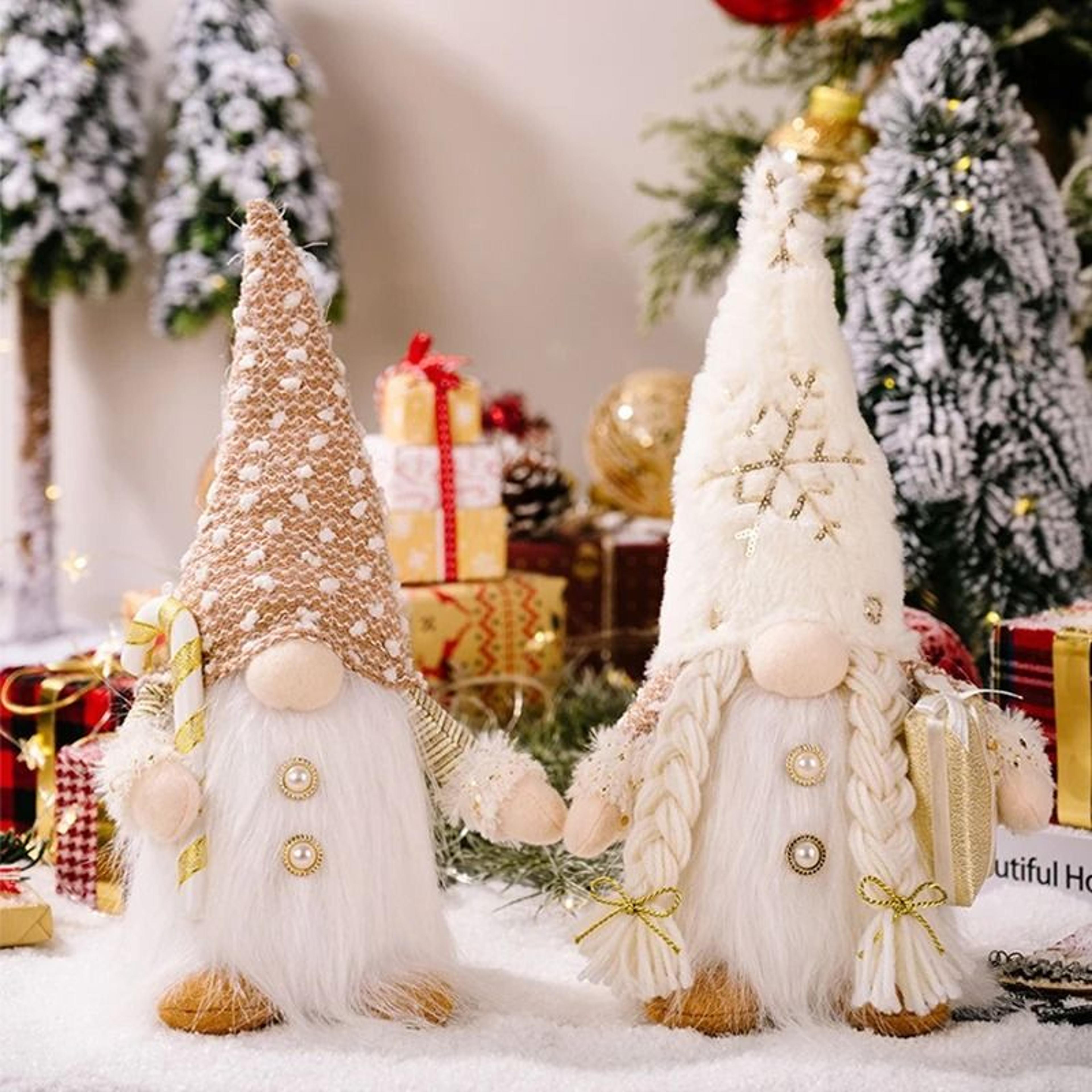 gnome christmas decorations light bedroom ornaments