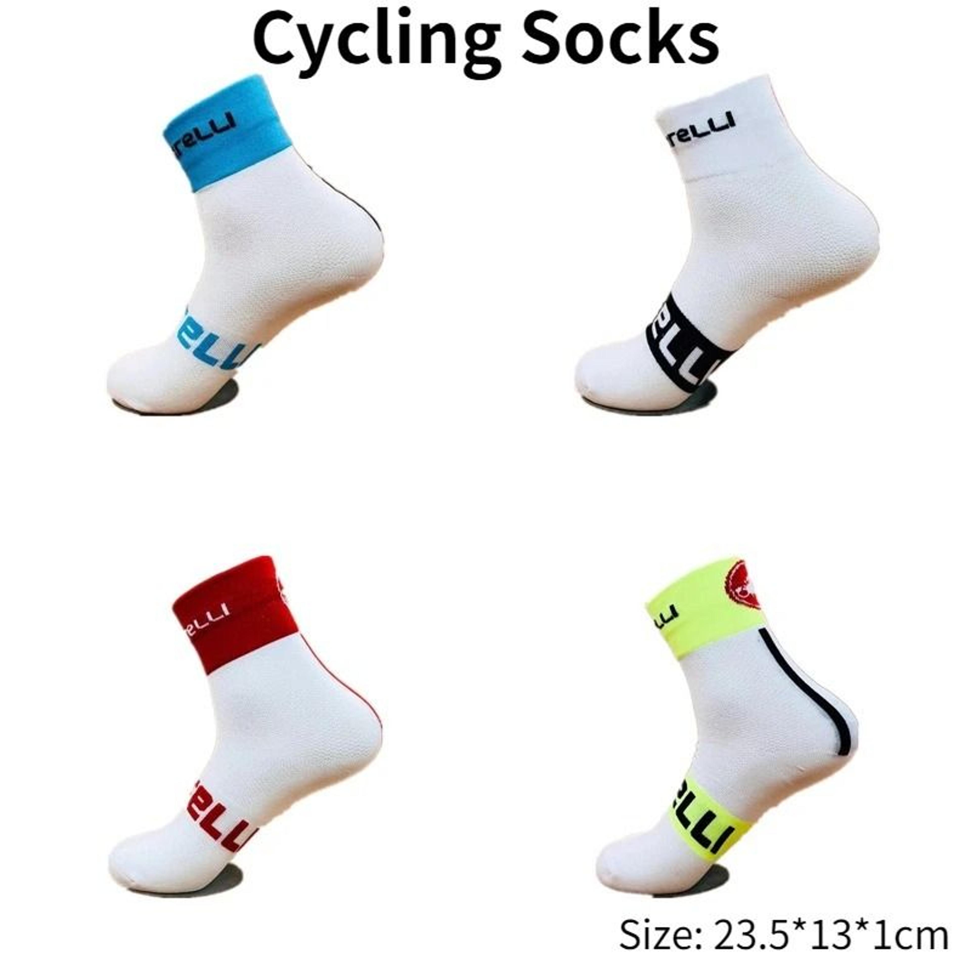 four-color breathable cycling sports socks