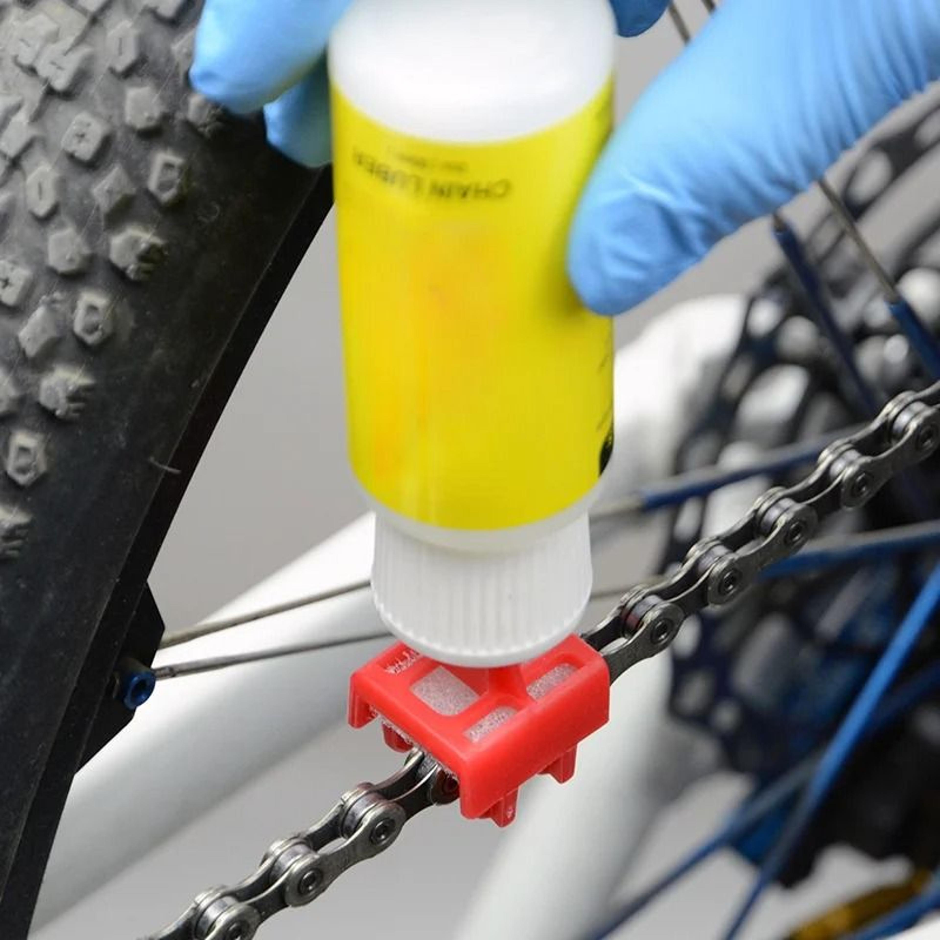 bicycle drip-free chain oiler maintenance set