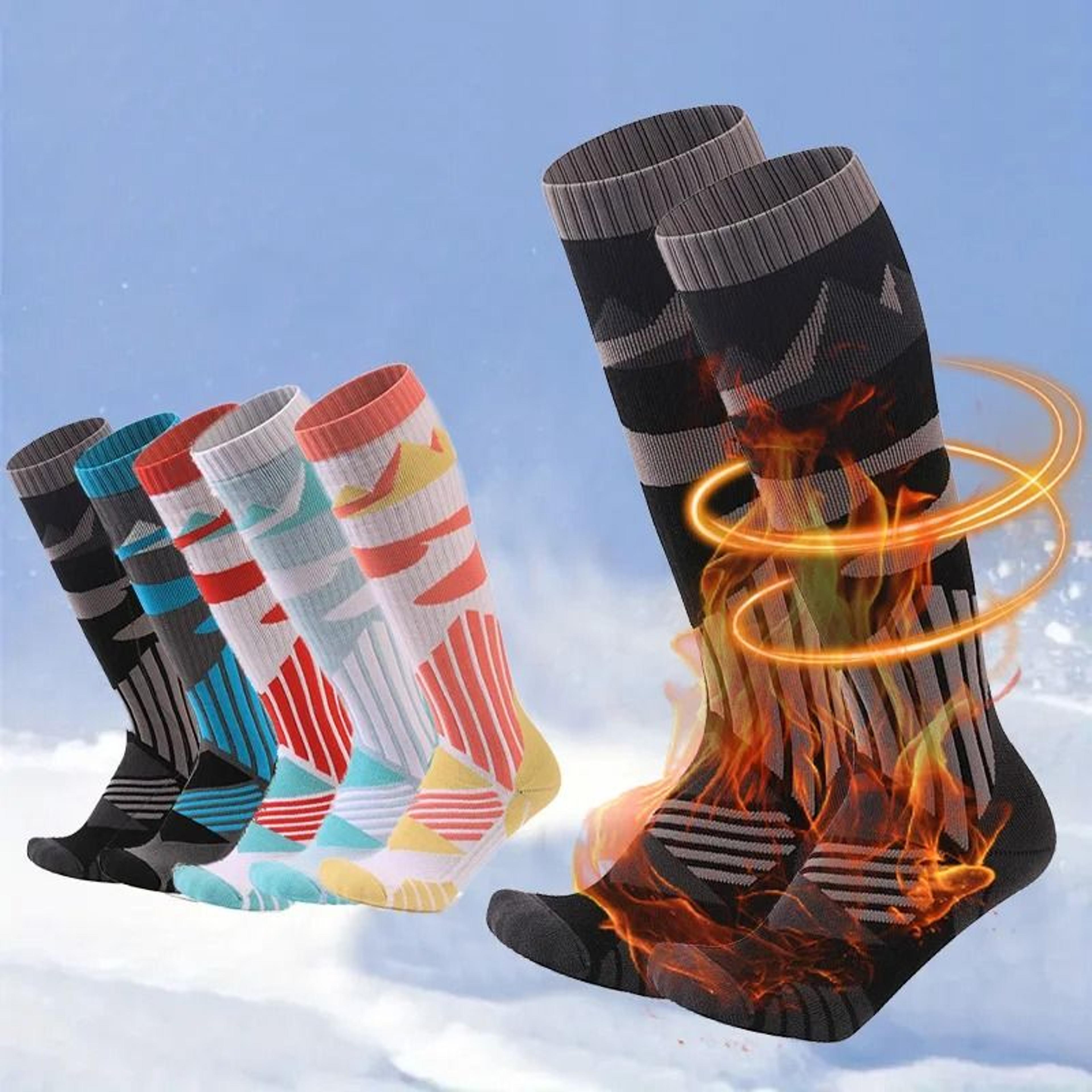 high-performance thermal thicker ski & sports socks