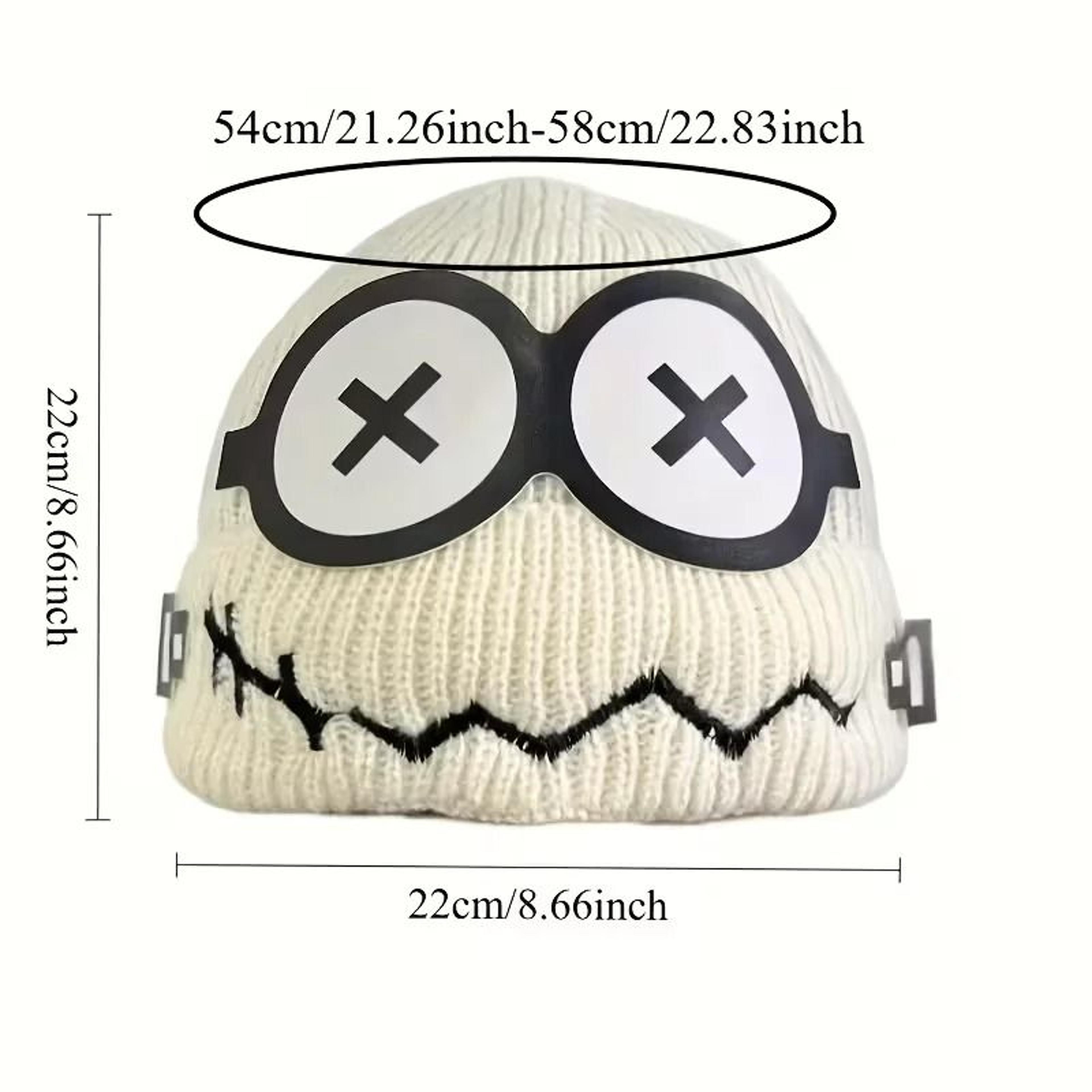 big eyes cartoon ear protection hat