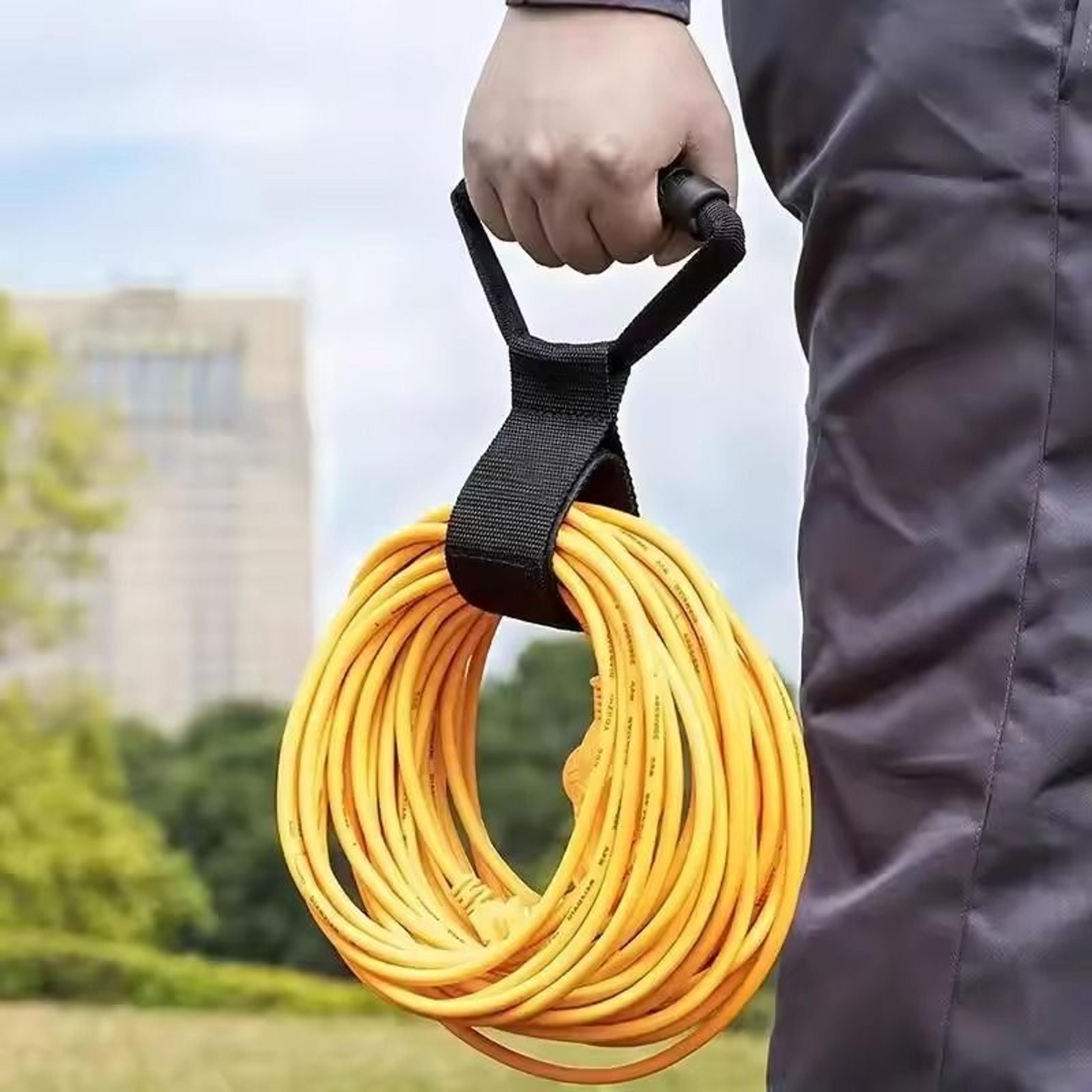 heavy-duty extension cord storage strap