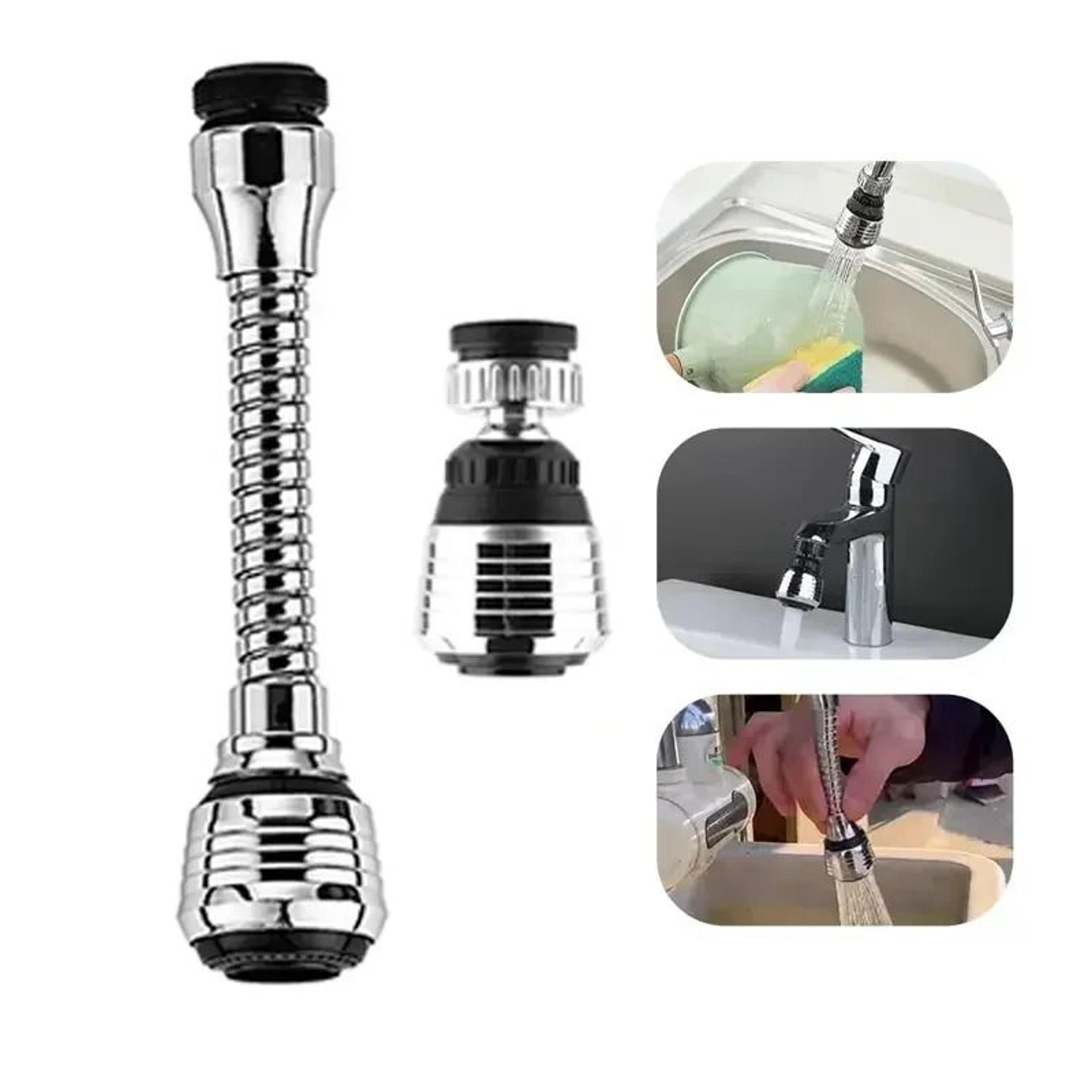 360-degree universal rotating faucet nozzle