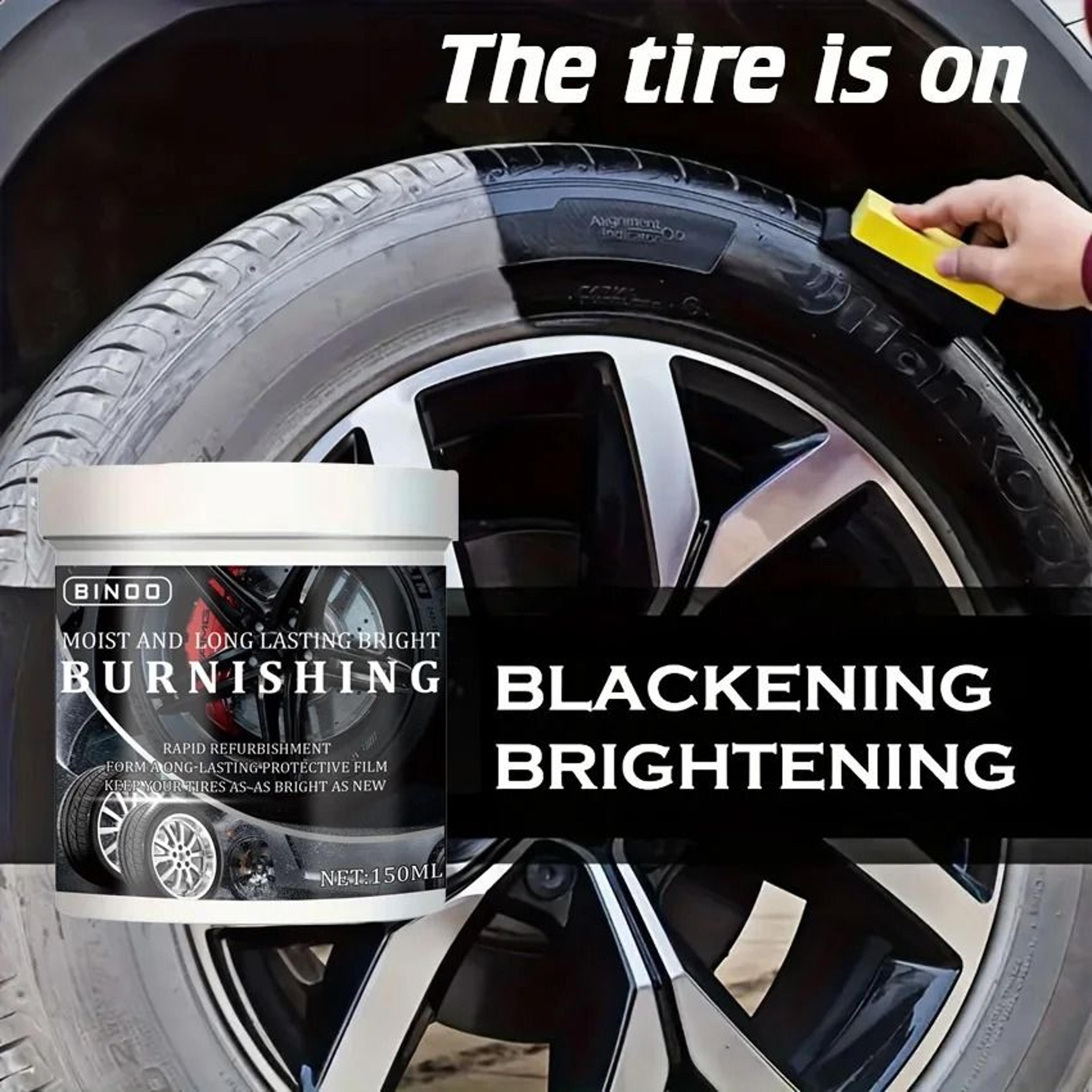binoo tire blackening coating wax and protection kit
