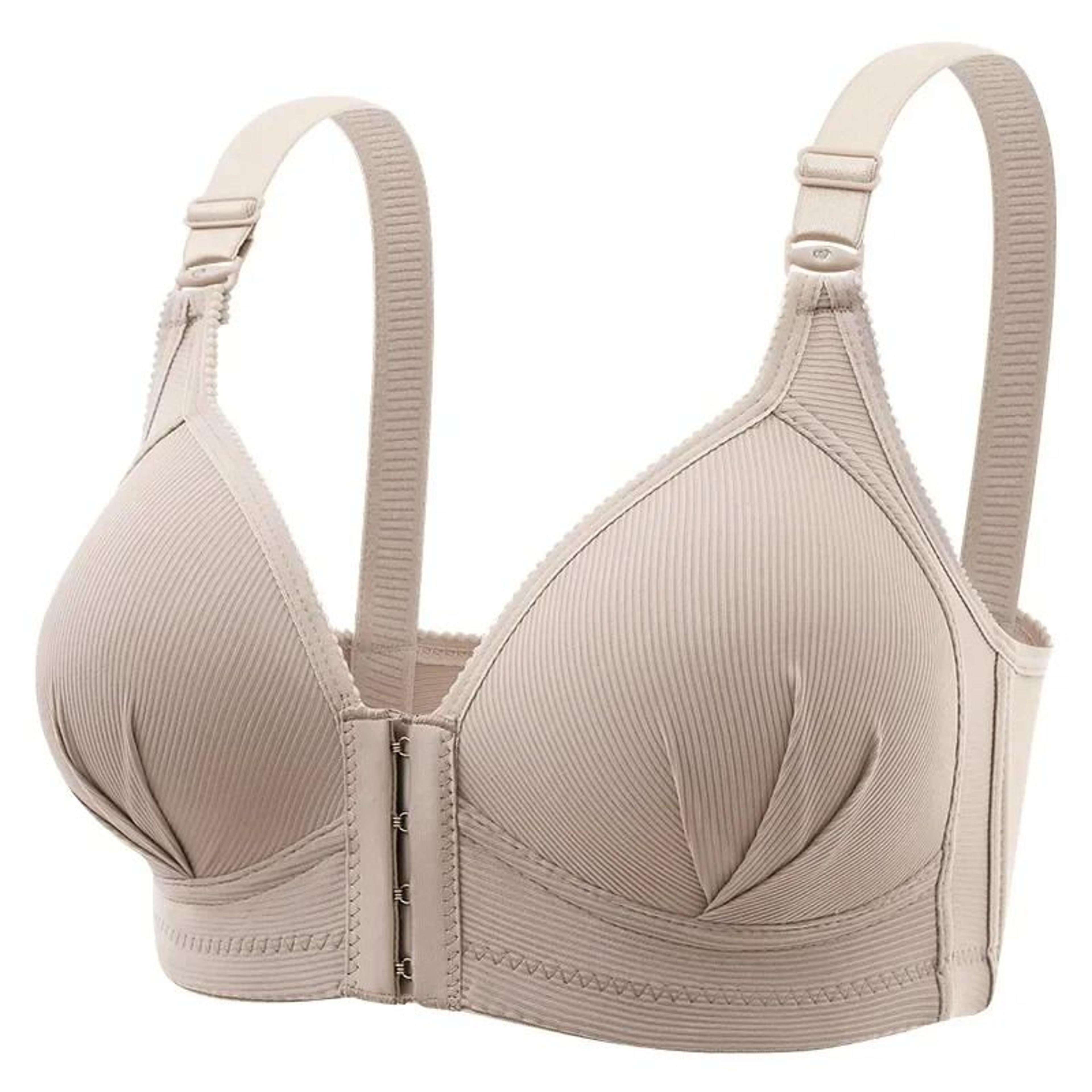 new front-button wireless breastfeeding bra