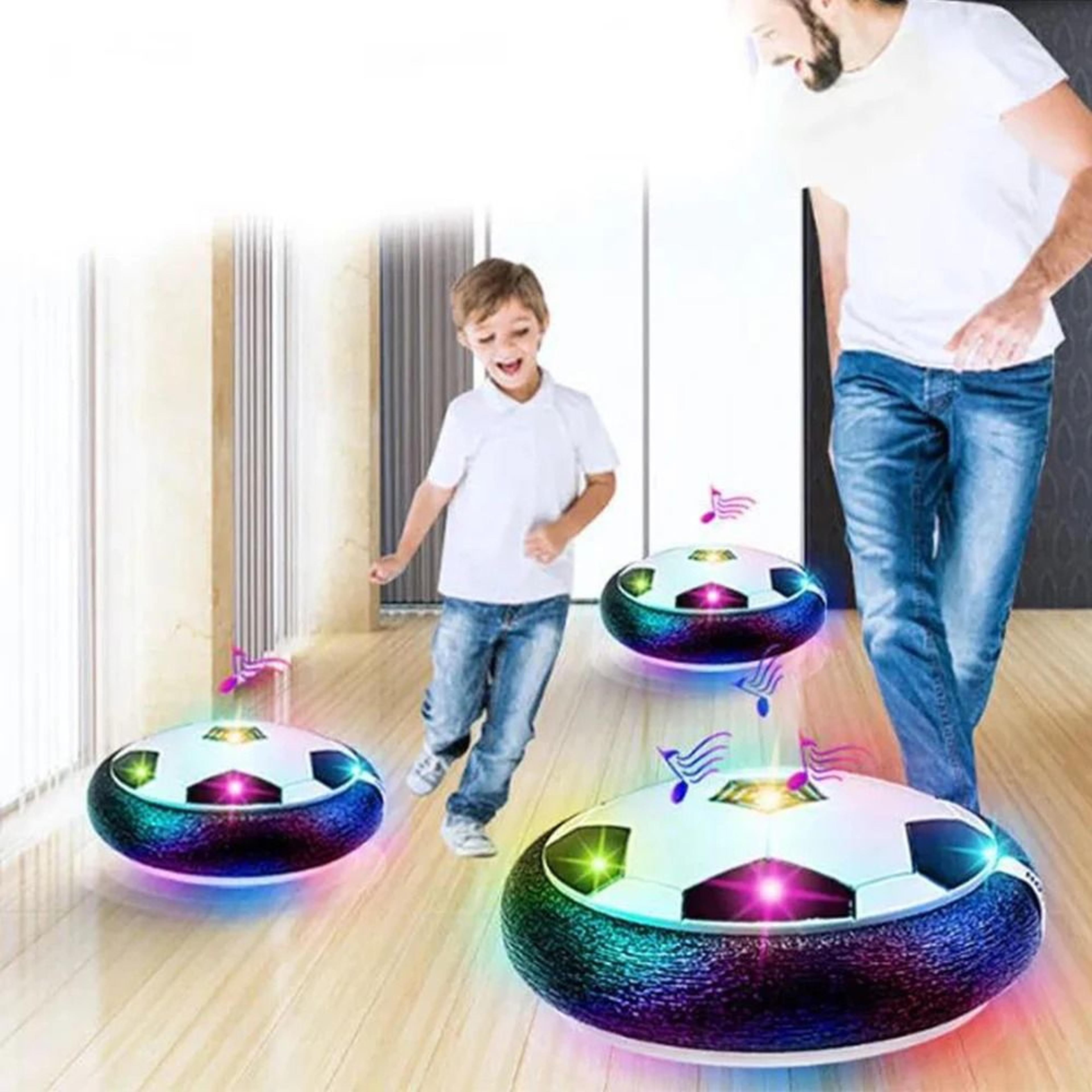 electric floating hover soccer ball with led lights and music