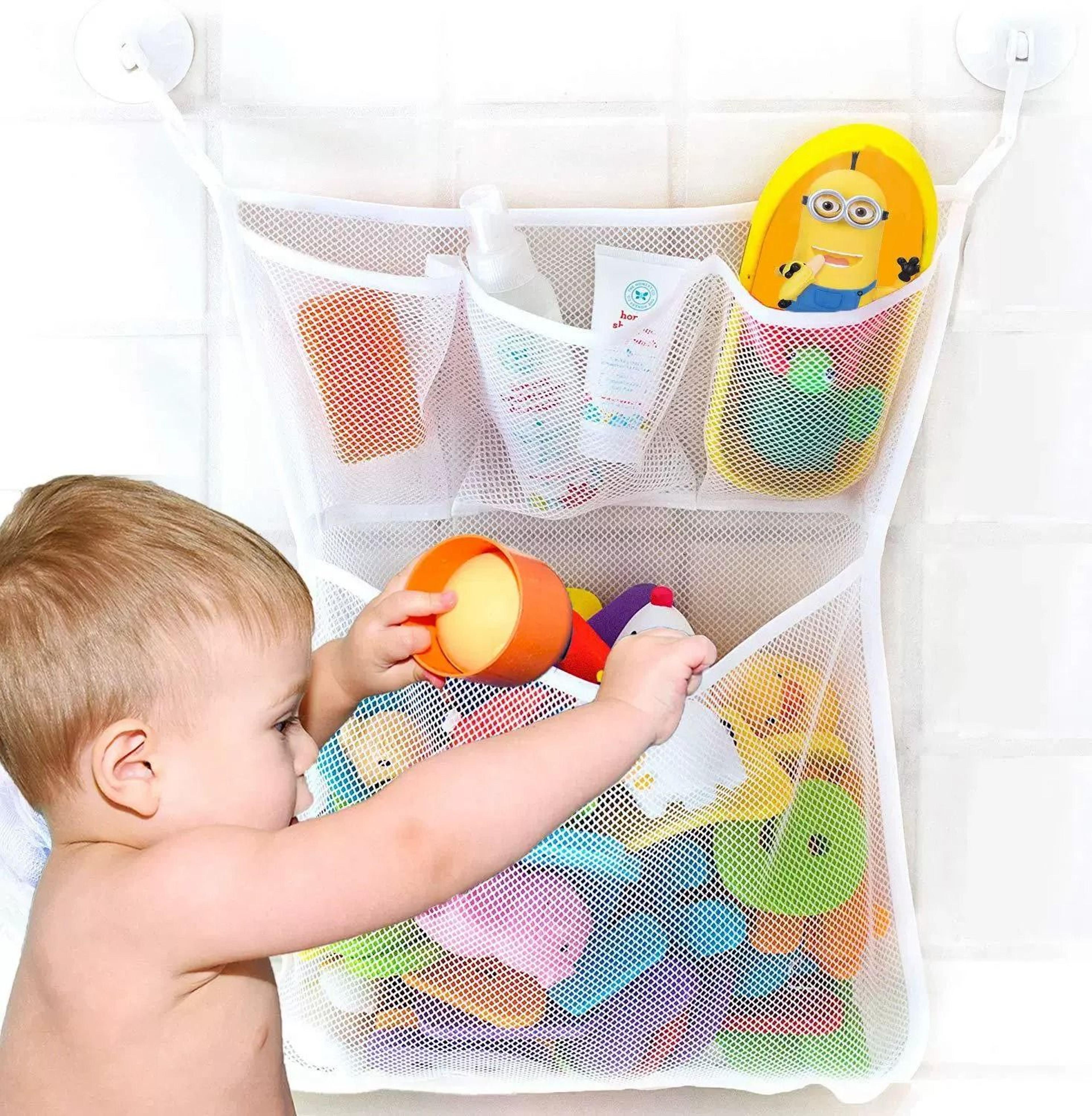 universal baby bath toy storage mesh bag