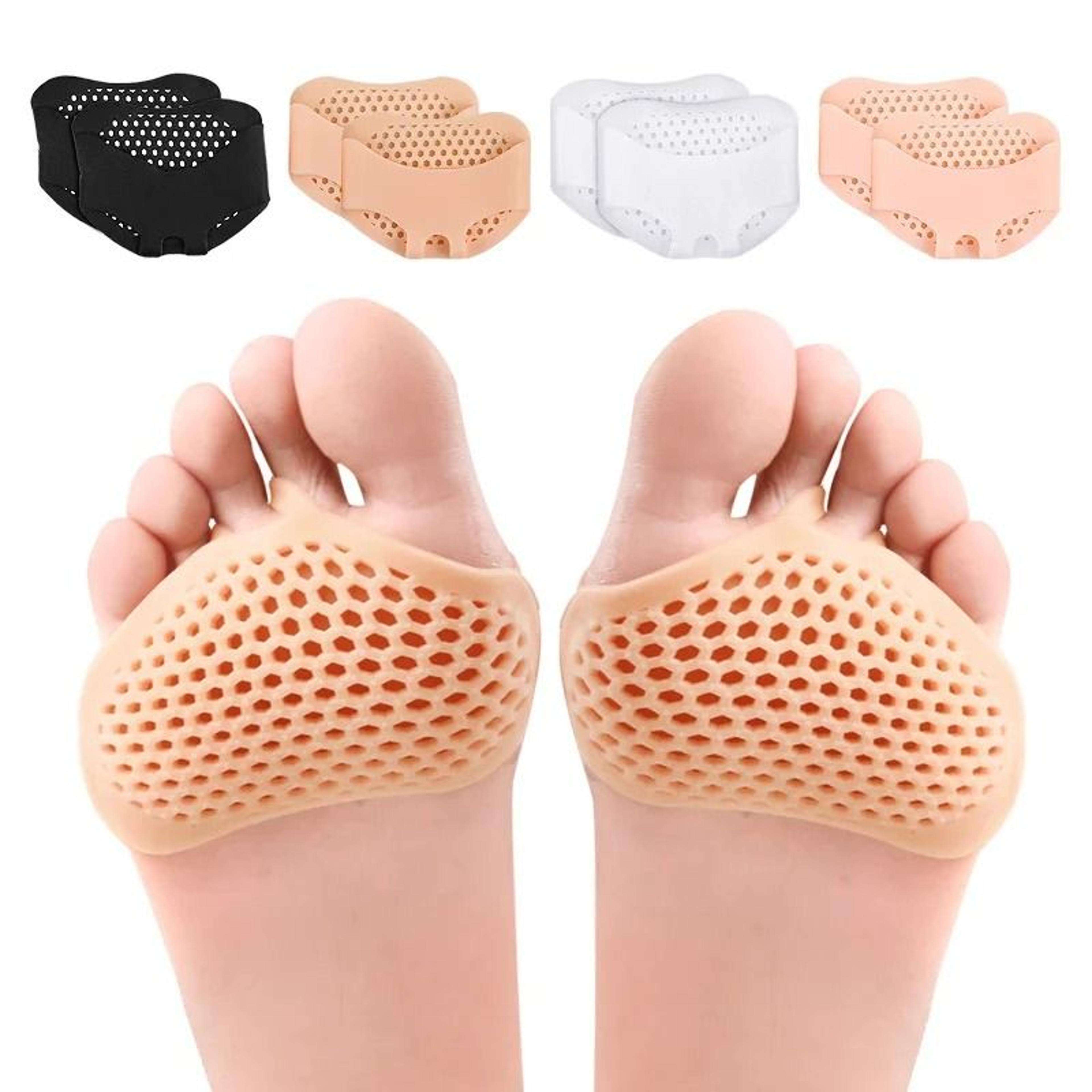 silicone metatarsal forefoot pads and toe separators