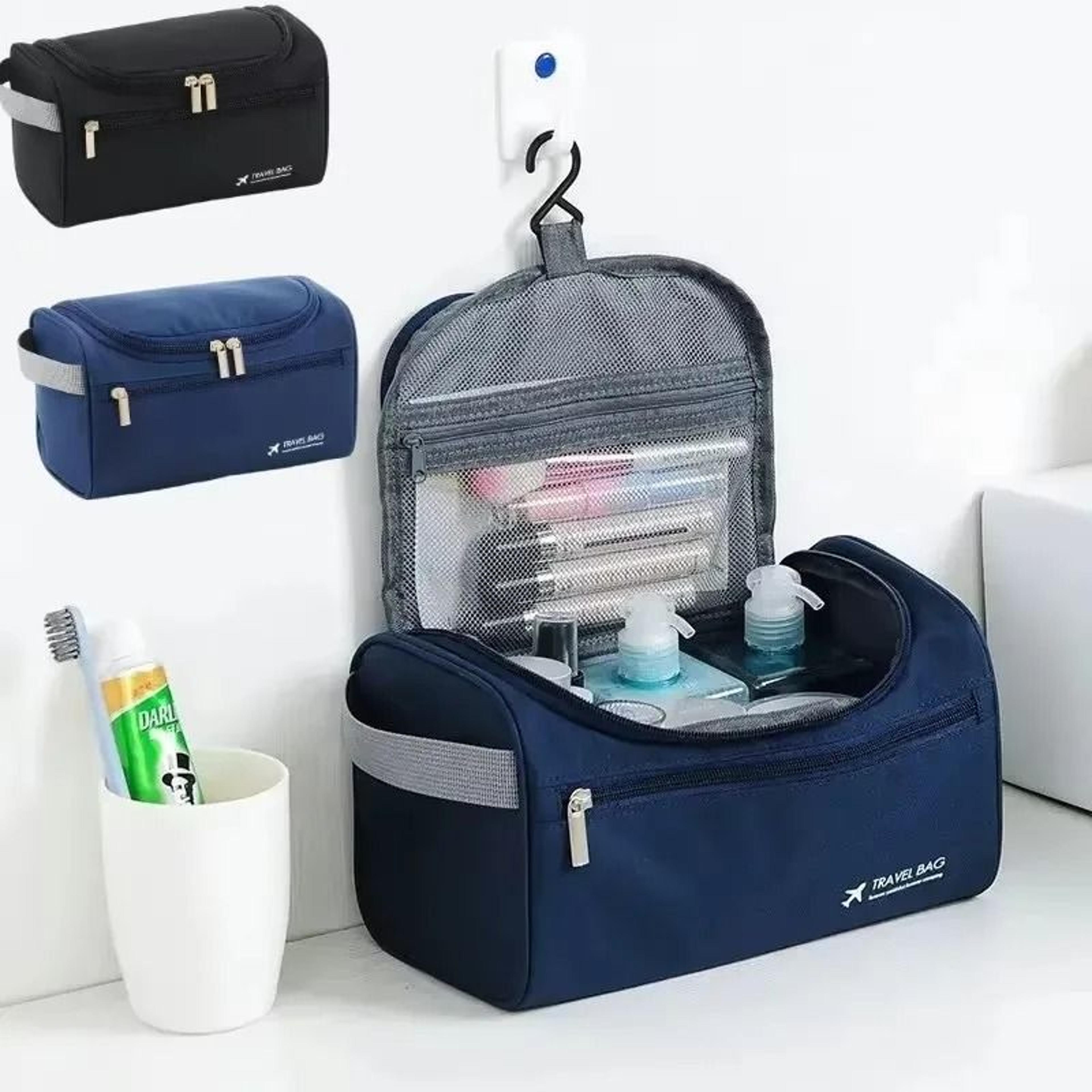 hanging travel toiletry organizer and hygiene dopp kit