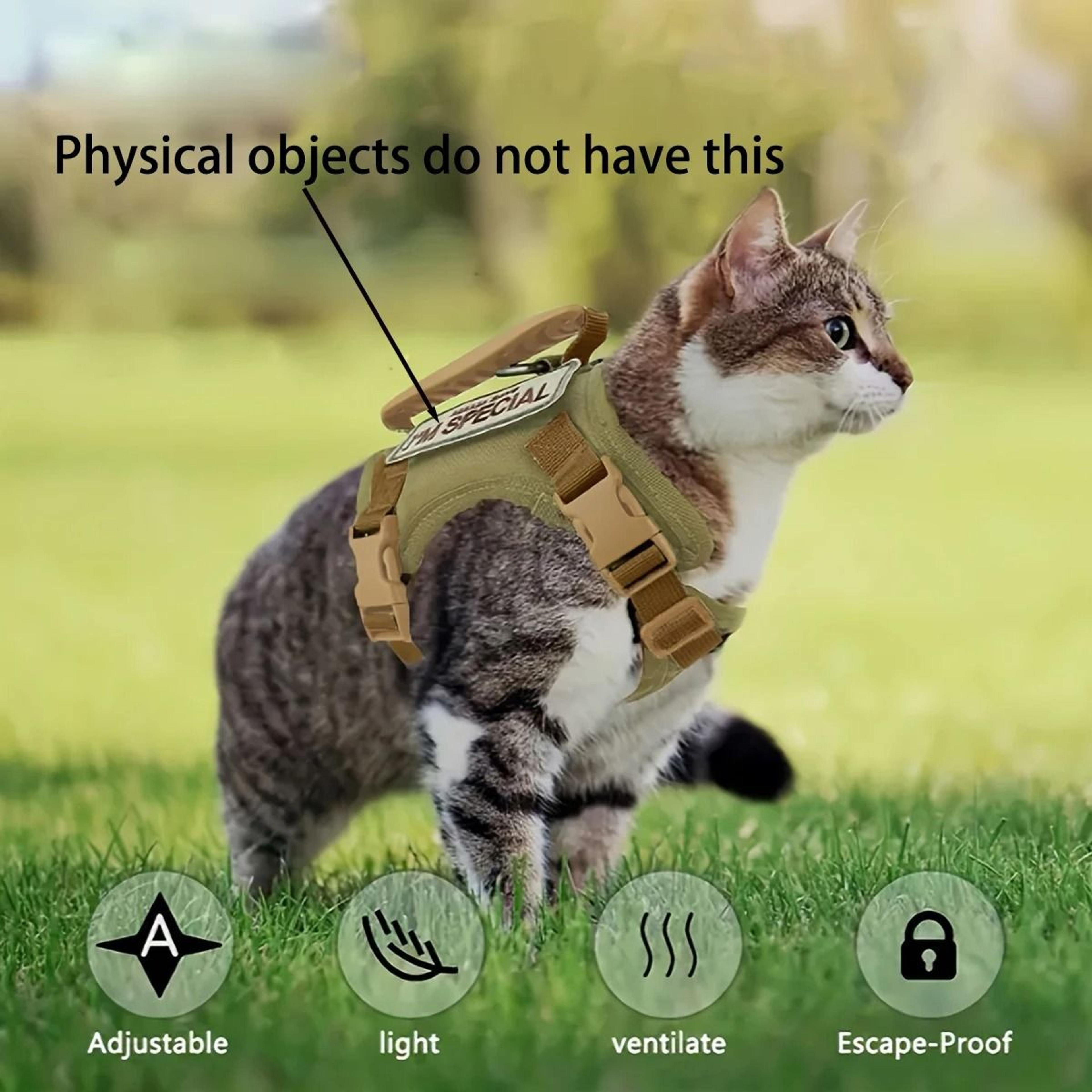 tactical adjustable pet harness and lead set