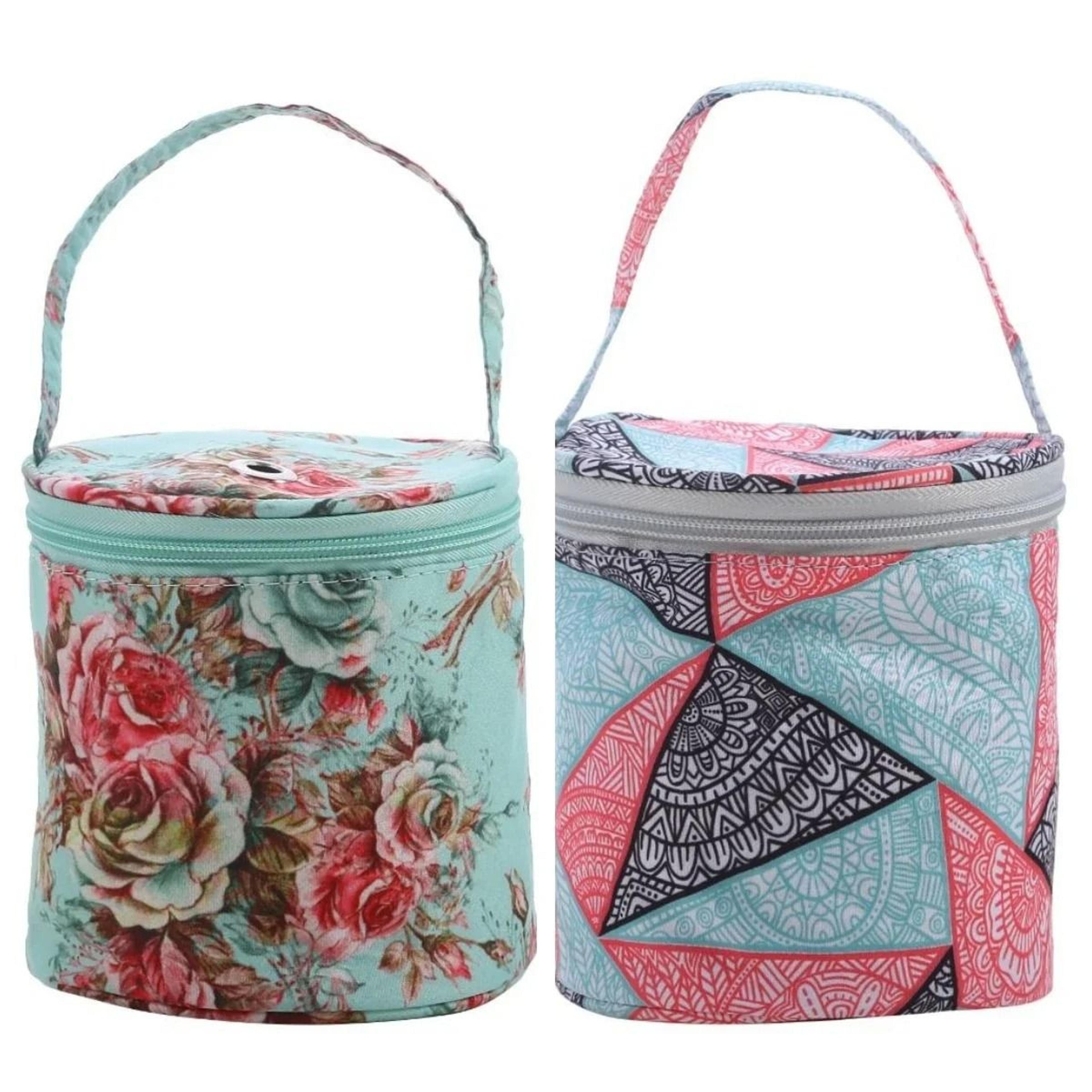 yarn storage and knitting wool organizer bag