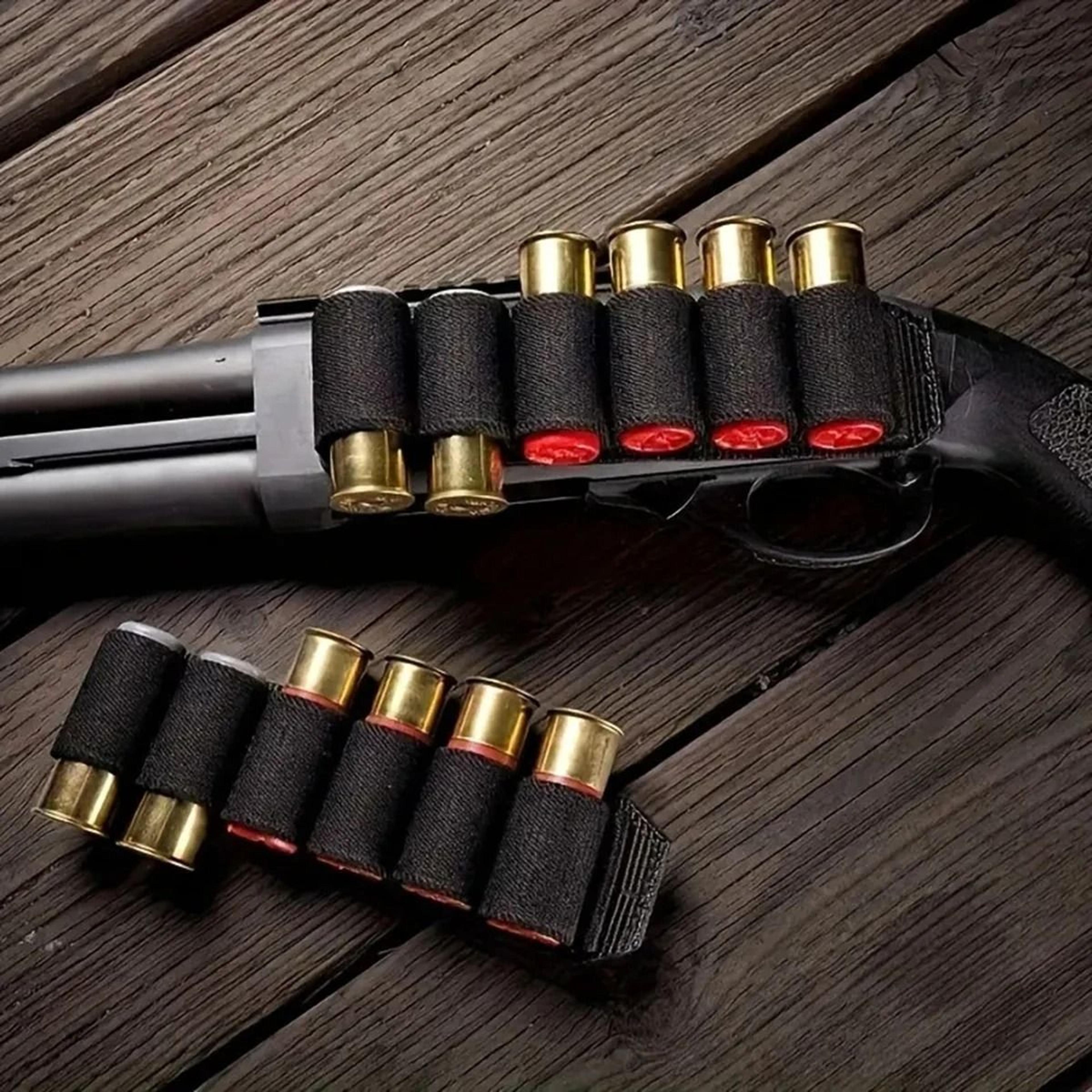 outdoor tactical six-hole shotgun stock ammunition sleeve