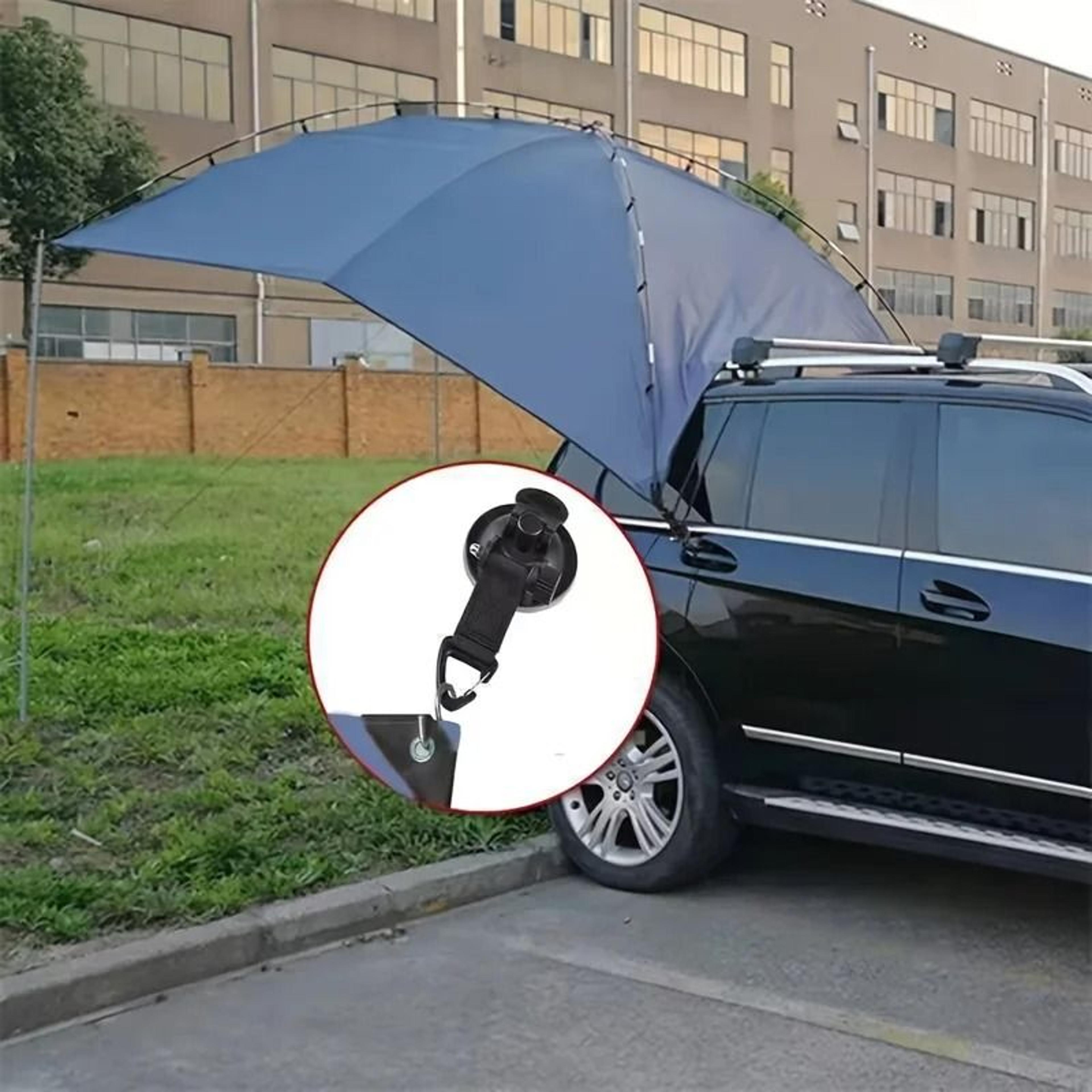4-pack heavy-duty suction cup hooks for vehicle camping