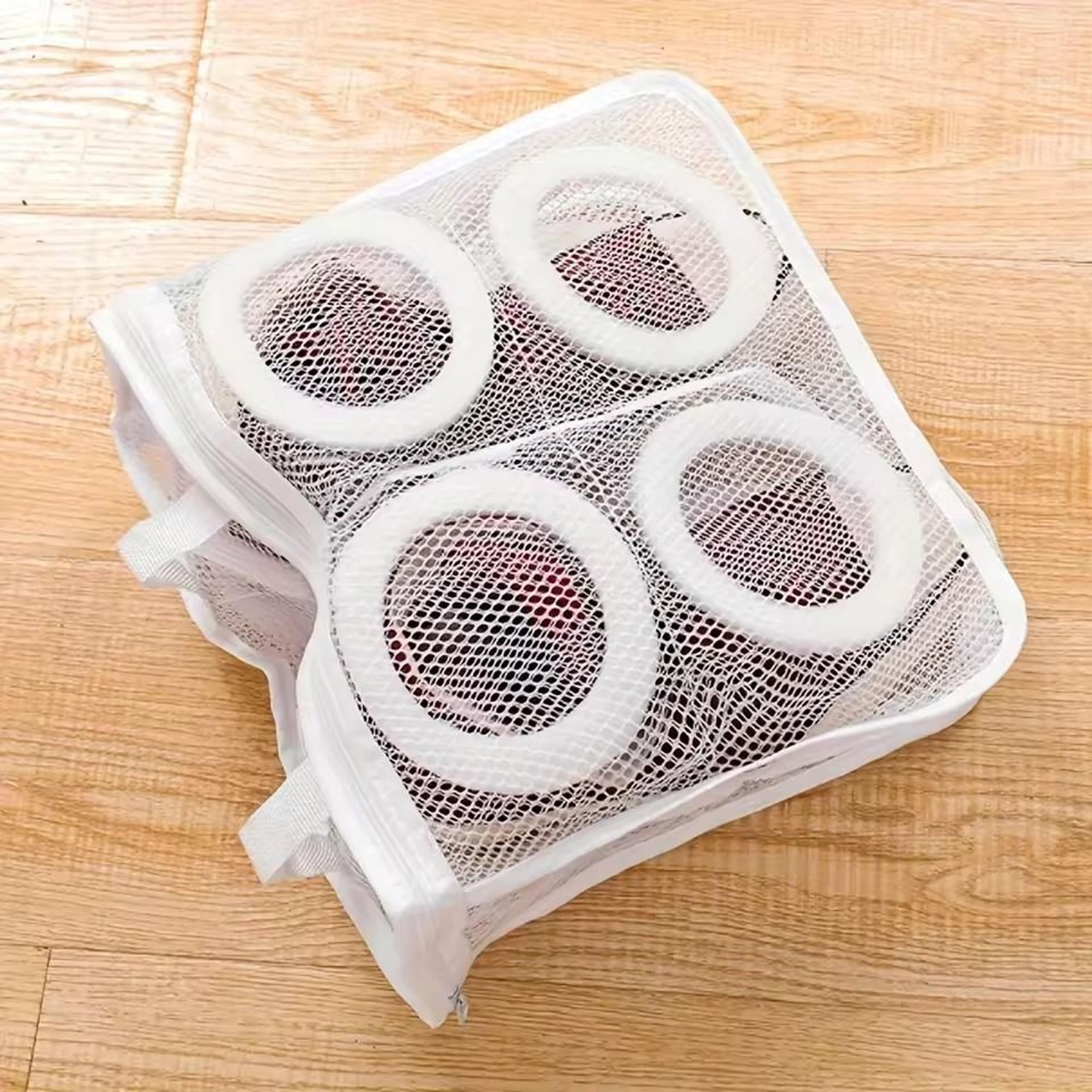 hanging shoe washing and drying protection bag