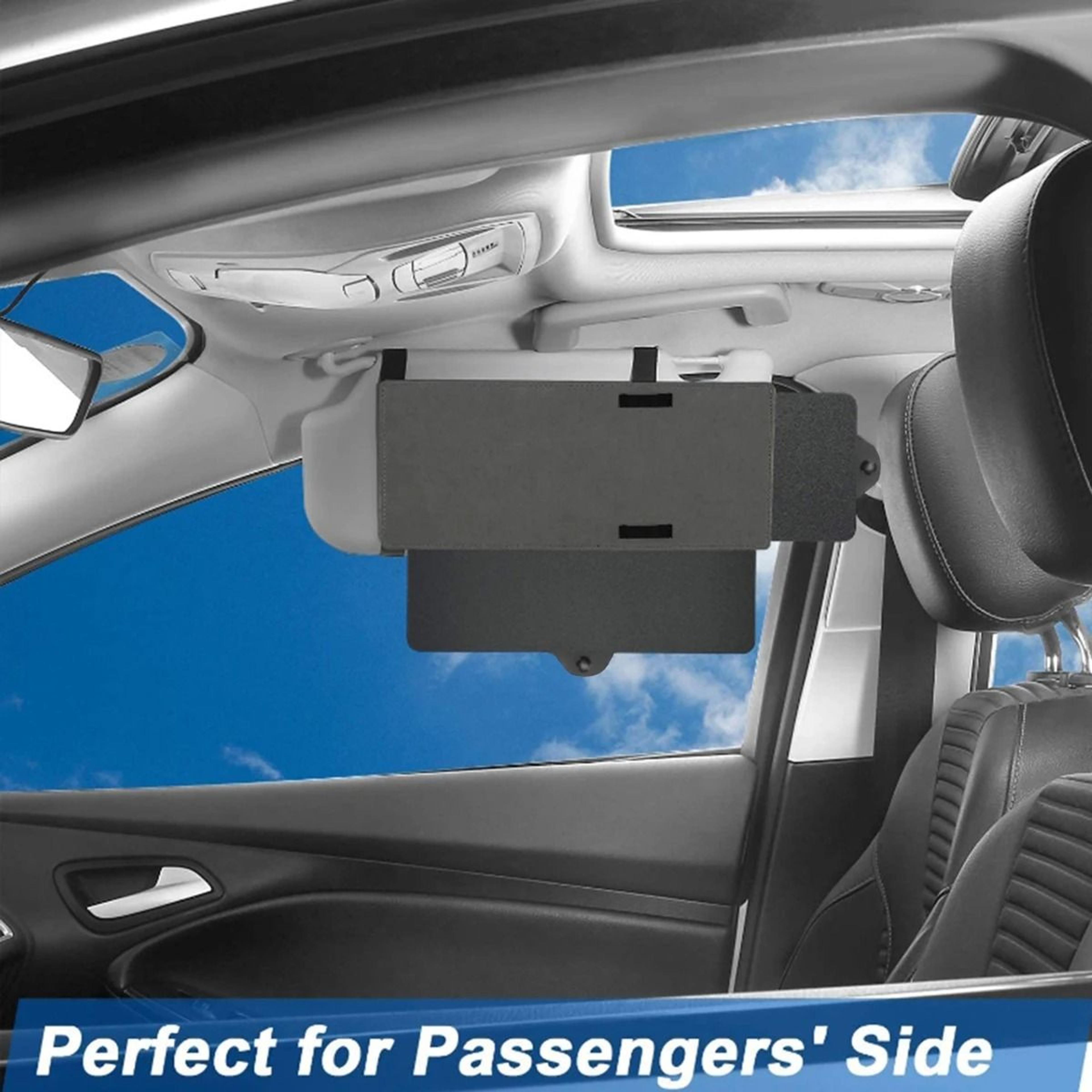 car sun visor extender and anti-glare shield
