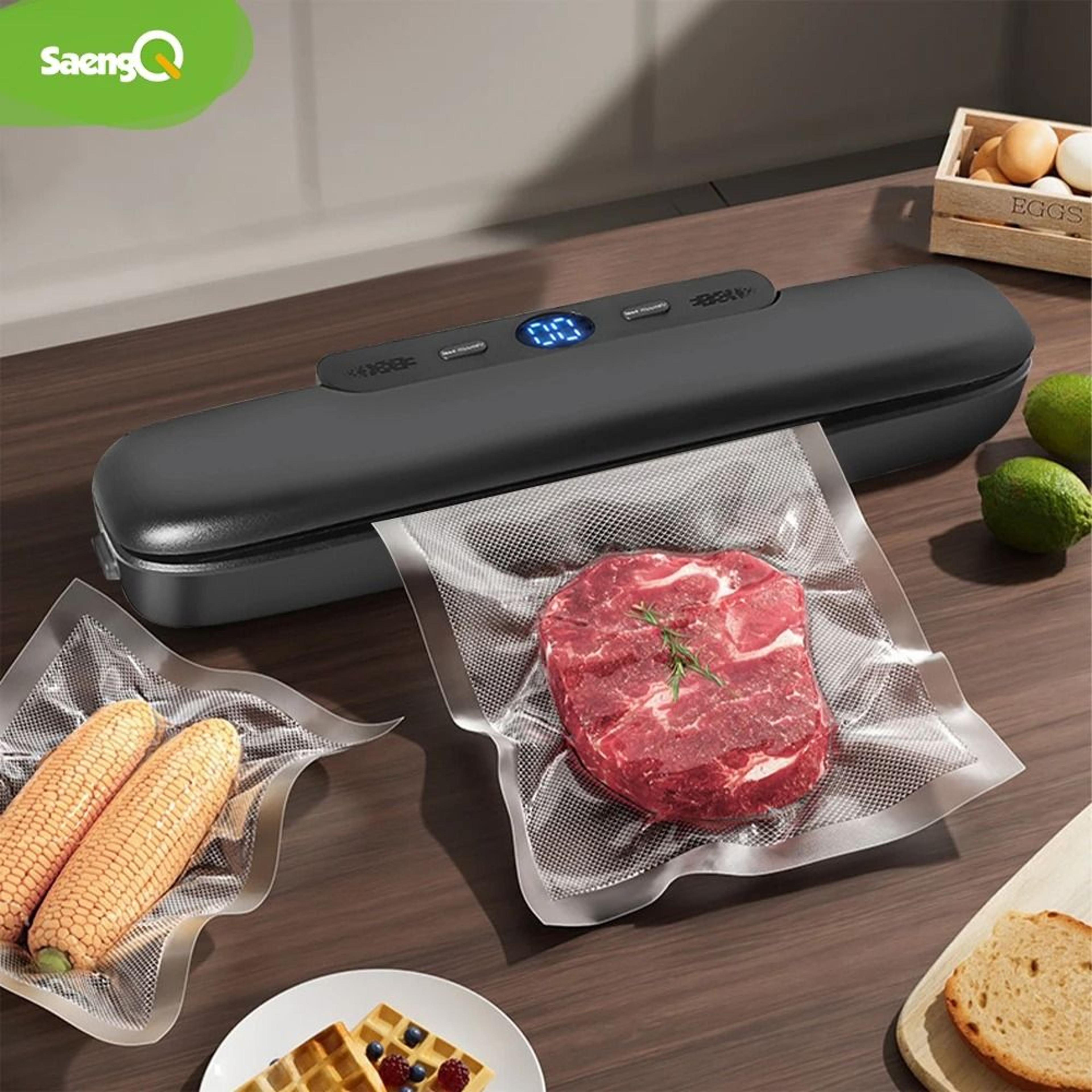 saengq household food vacuum sealer machine set