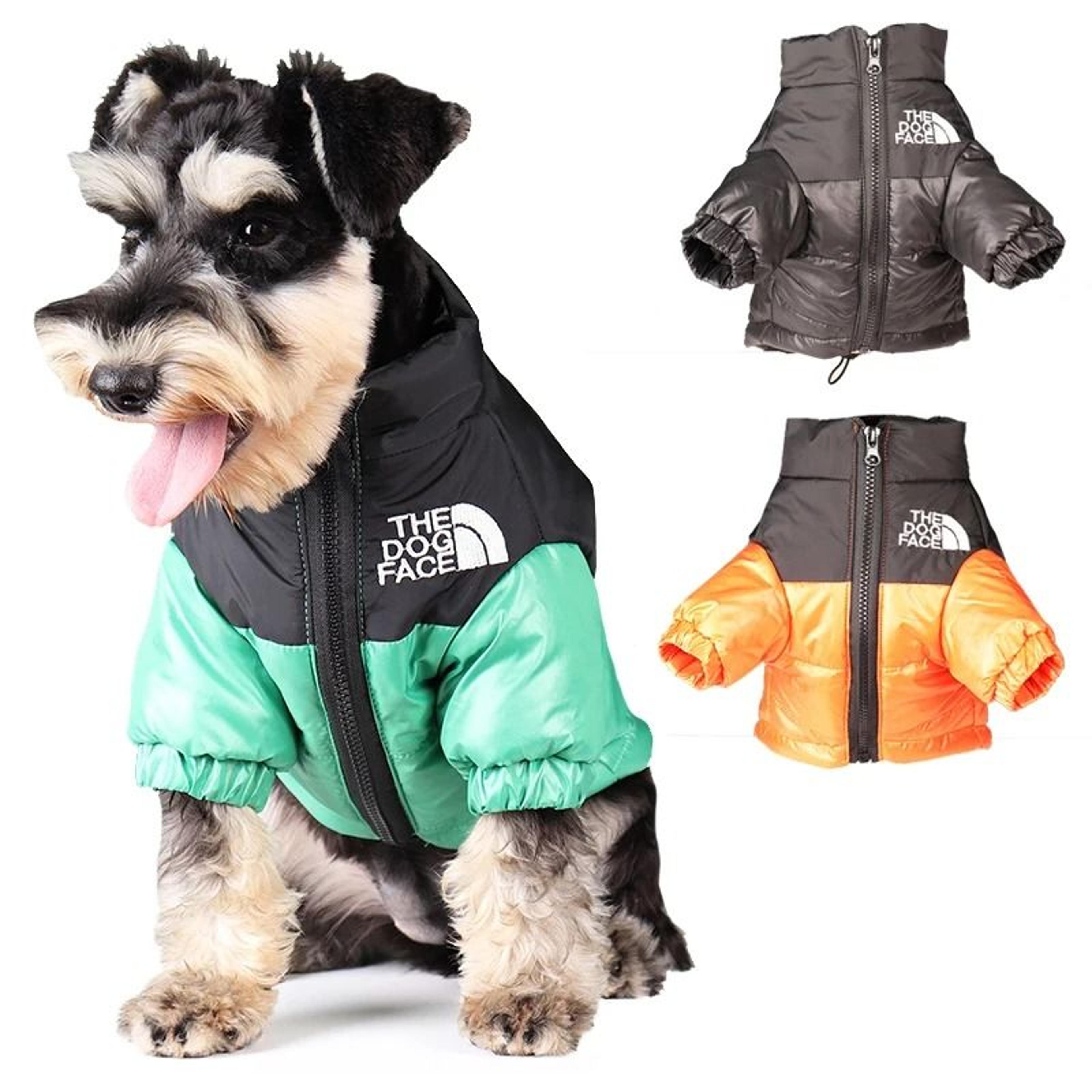 reflective winter windproof dog jacket